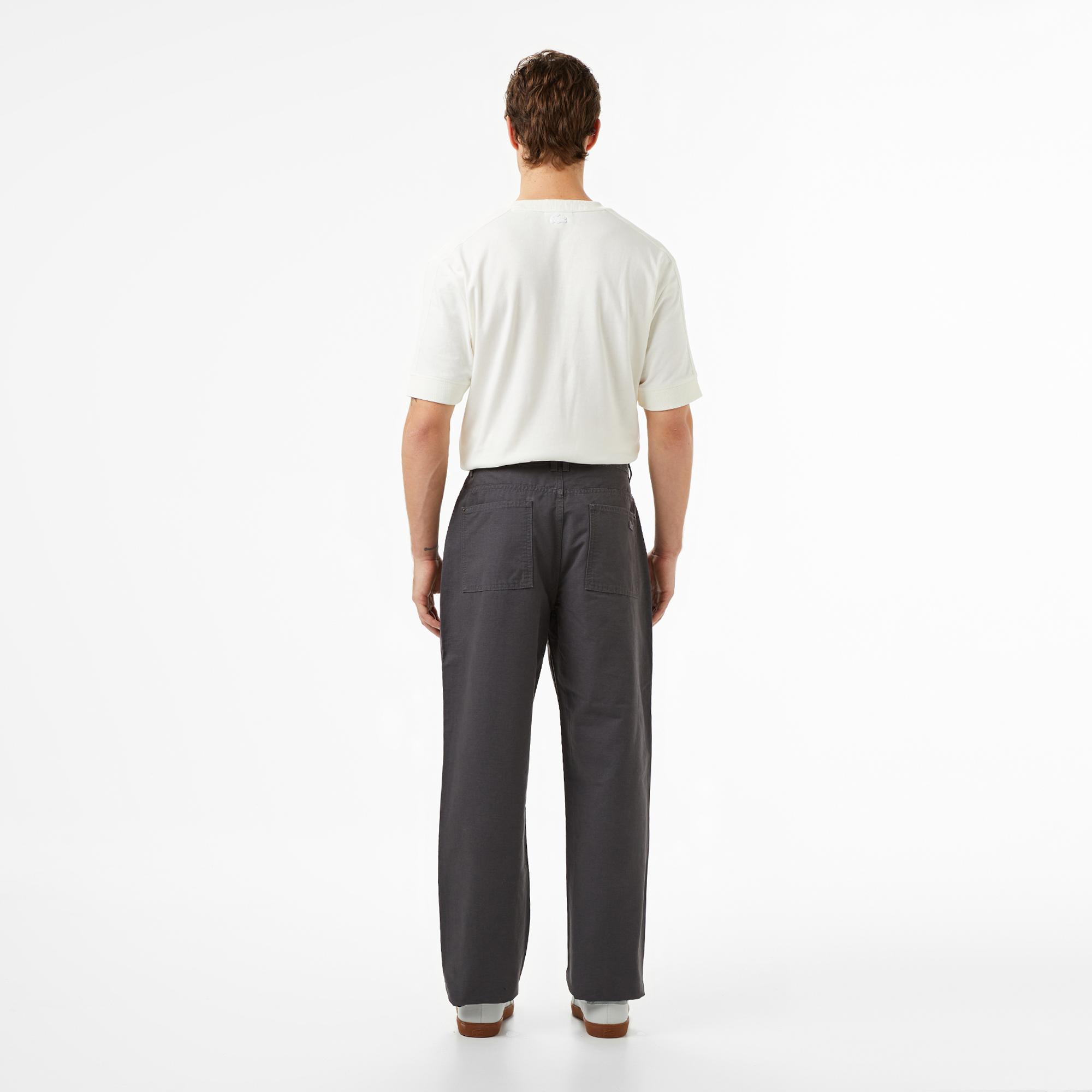 Lacoste Erkek Regular Fit Koyu Gri Pantolon