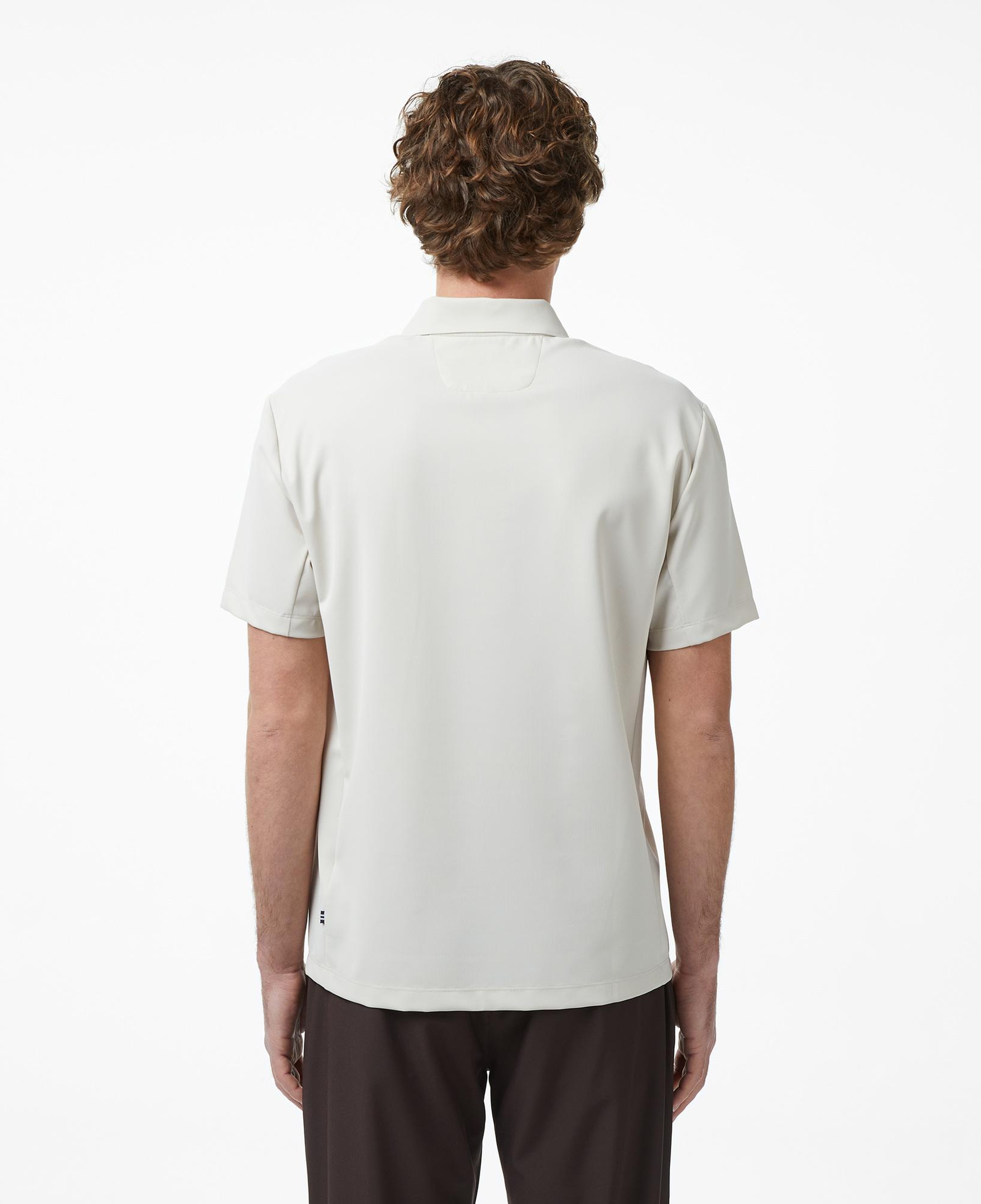 Nautica Erkek Krem Regular Fit Polo Yaka T-Shirt