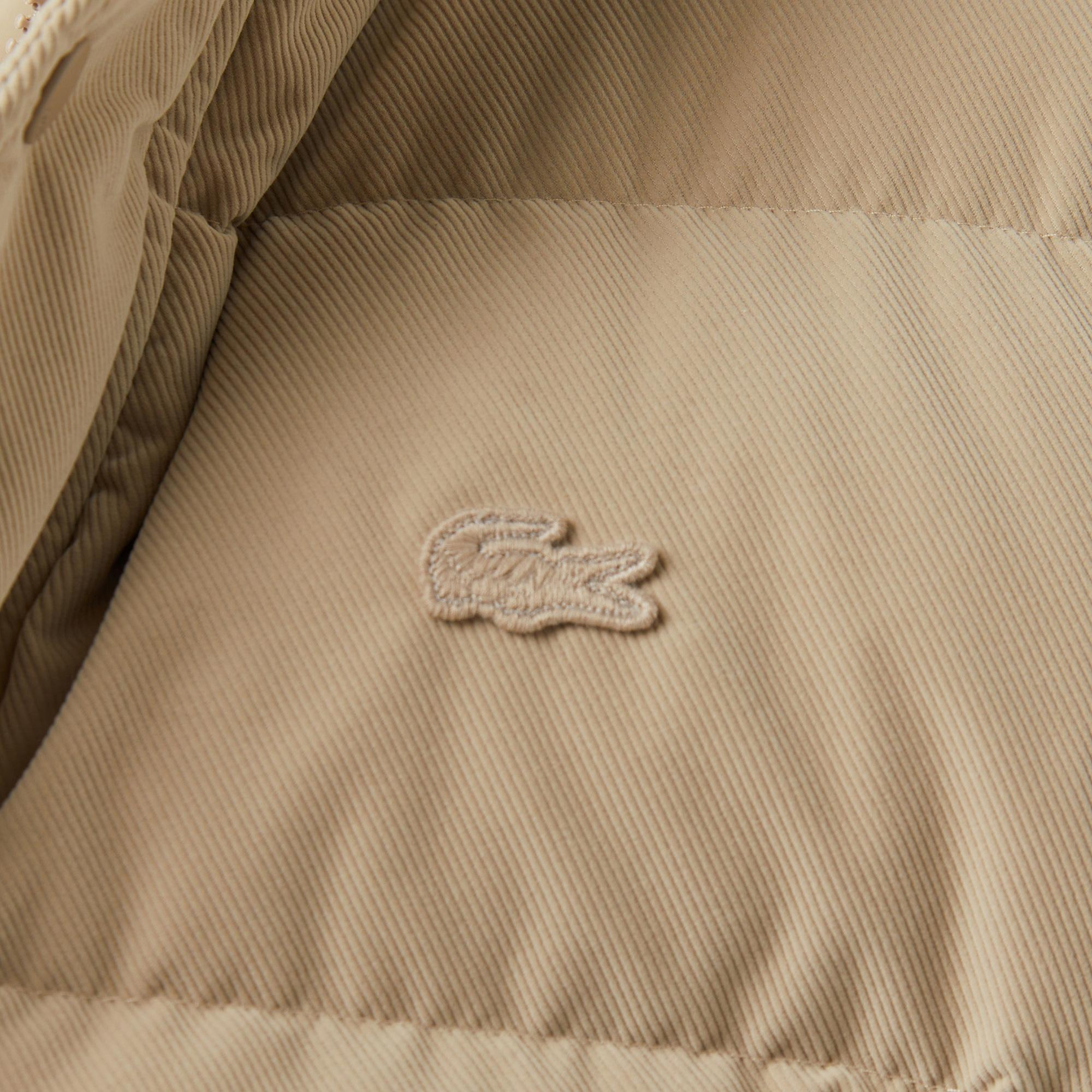 Lacoste Erkek Kapüşonlu Bej Mont