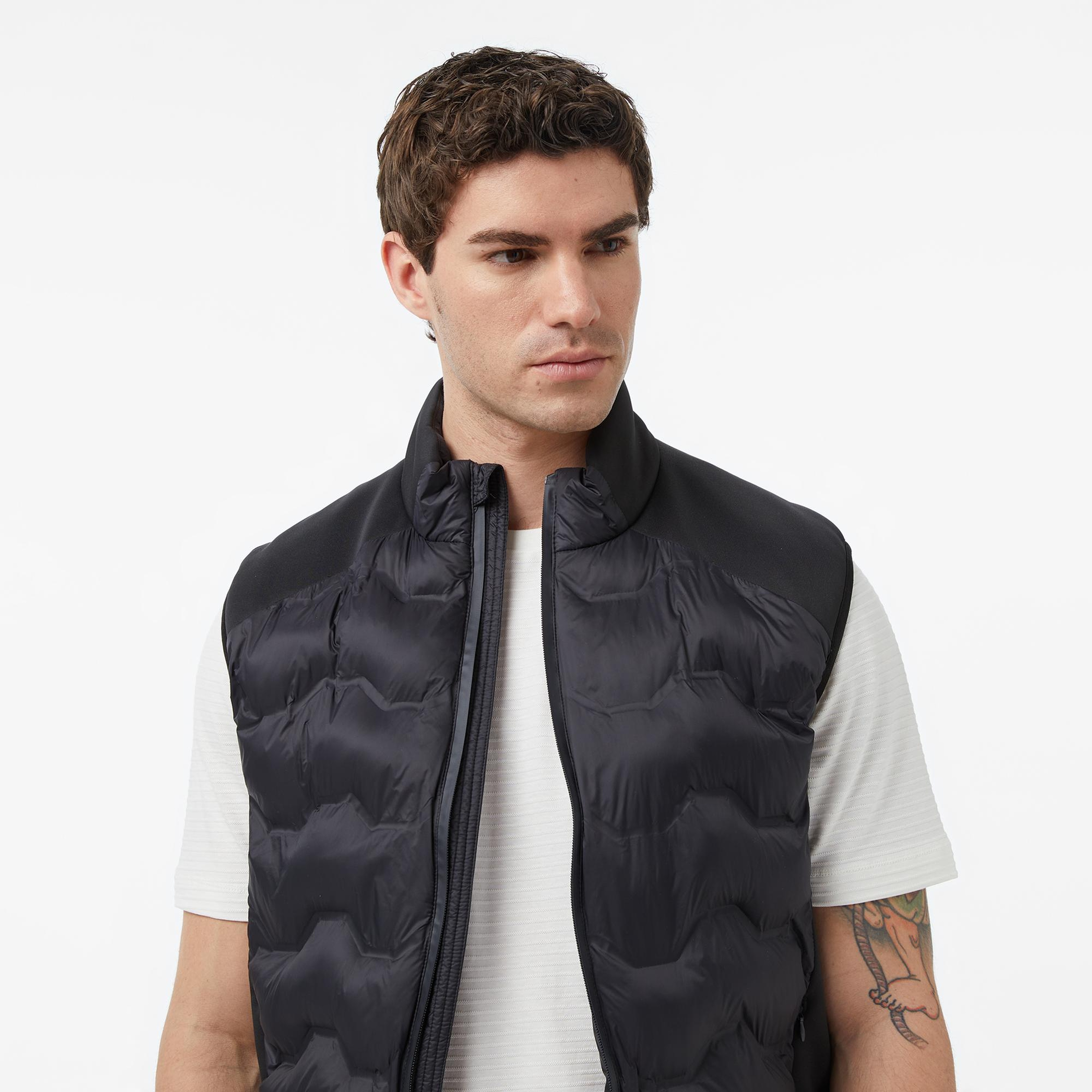 Nautica Erkek Siyah Regular Fit Su İtici Yelek