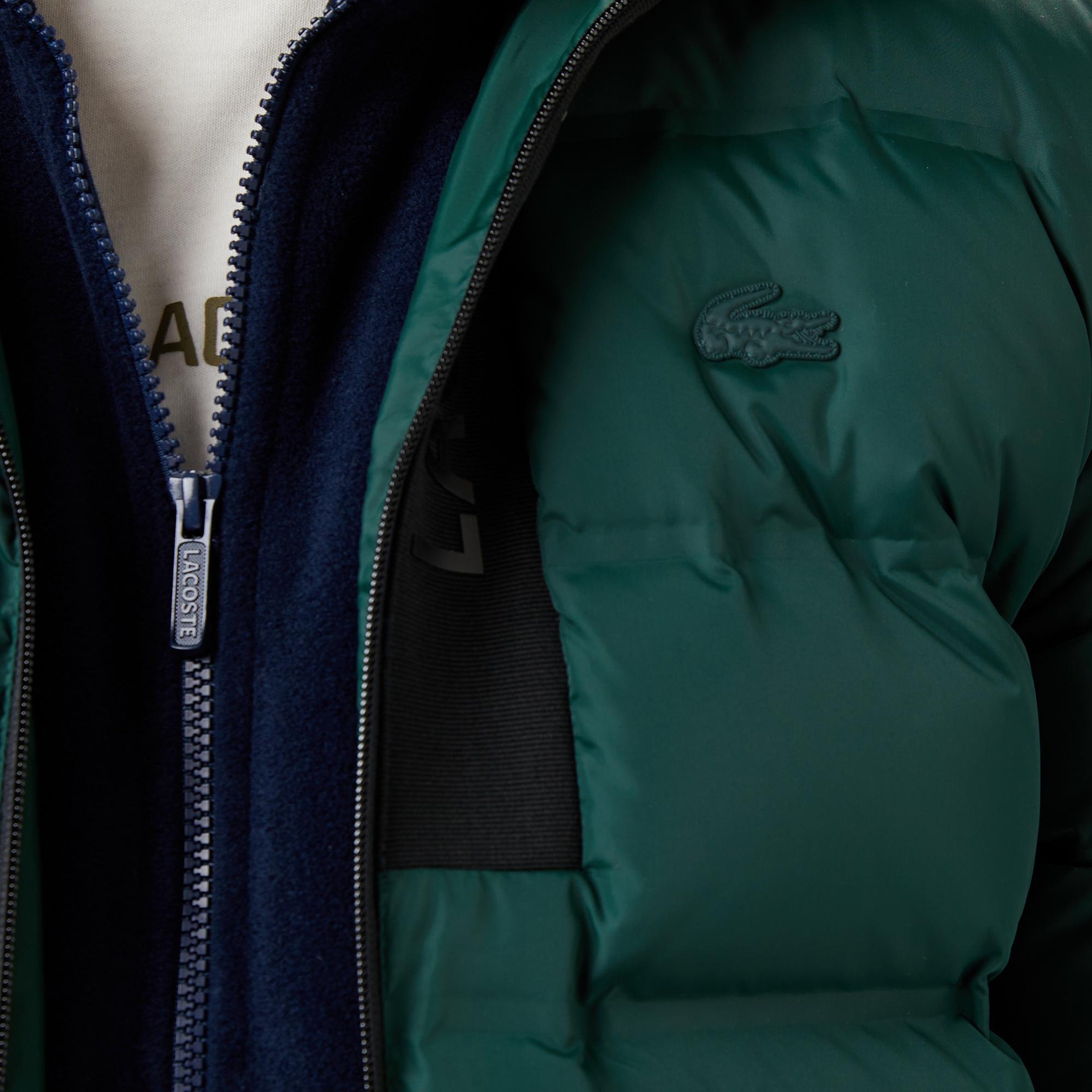 Lacoste Erkek Regular Fit Koyu Yeşil Şişme Mont