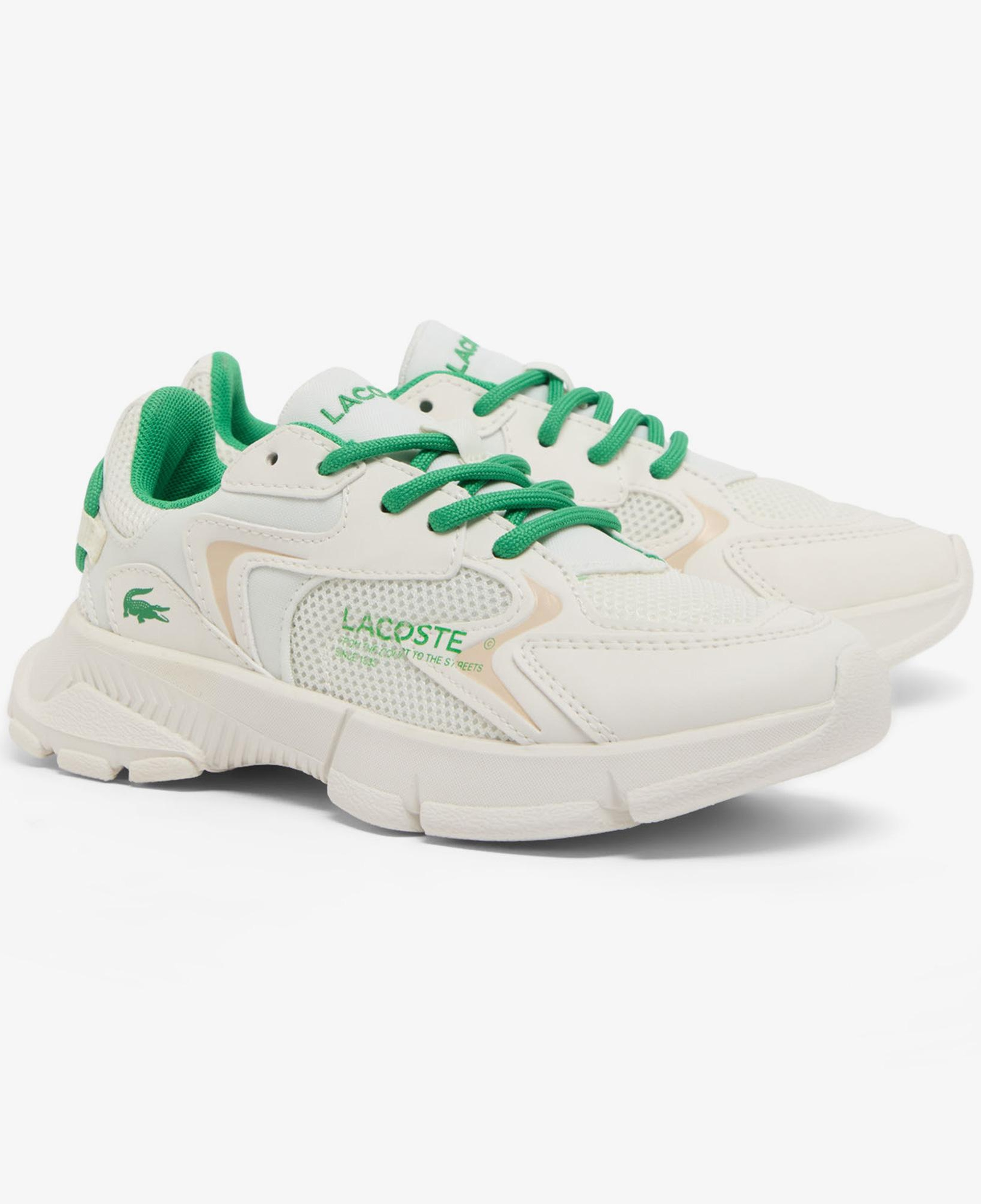 Lacoste L003 Neo Çocuk Bej Sneaker