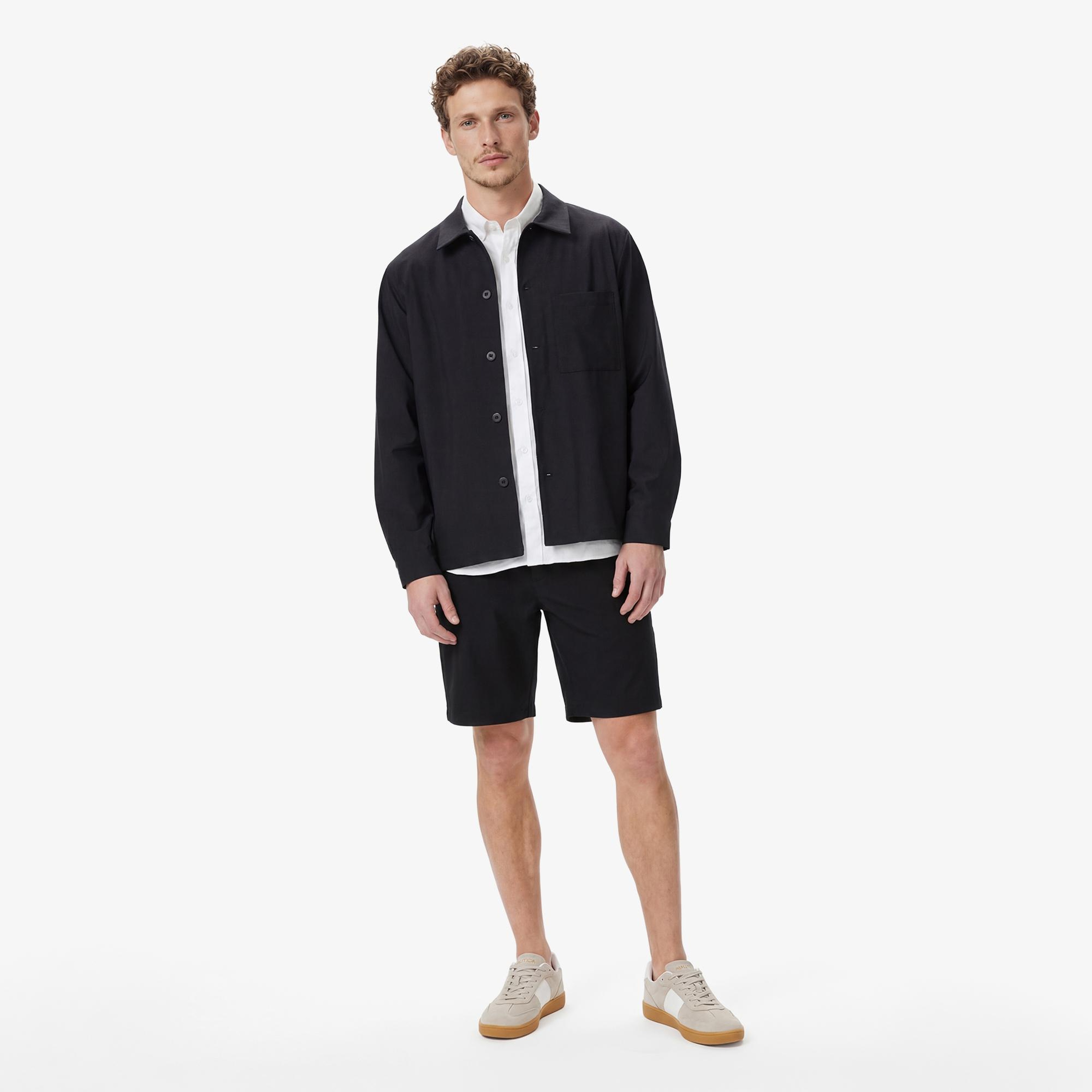 Nautica Erkek Siyah Regular Fit Şort