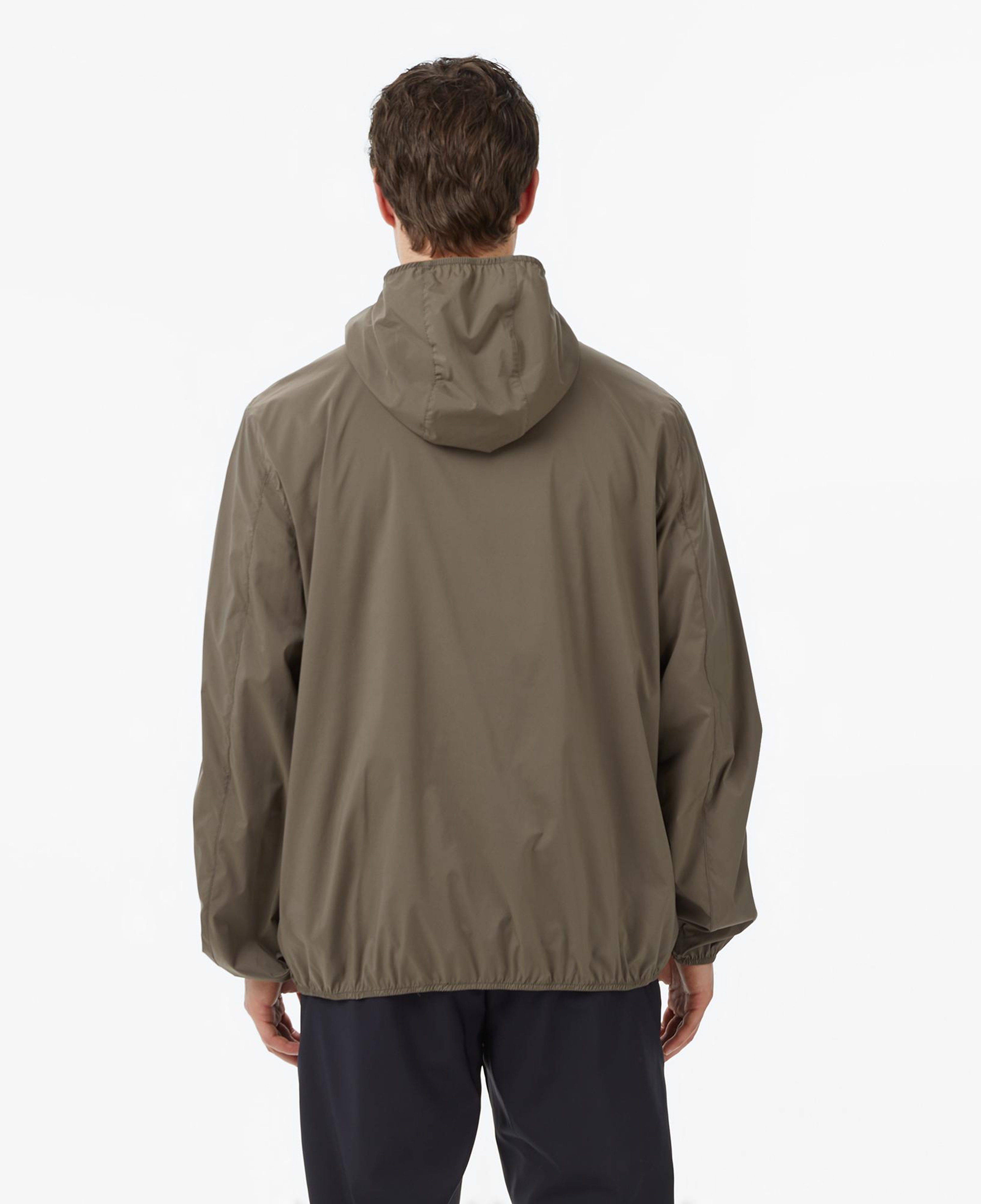 Nautica Erkek Kahverengi Regular Fit Kapüşonlu Su İtici Mont