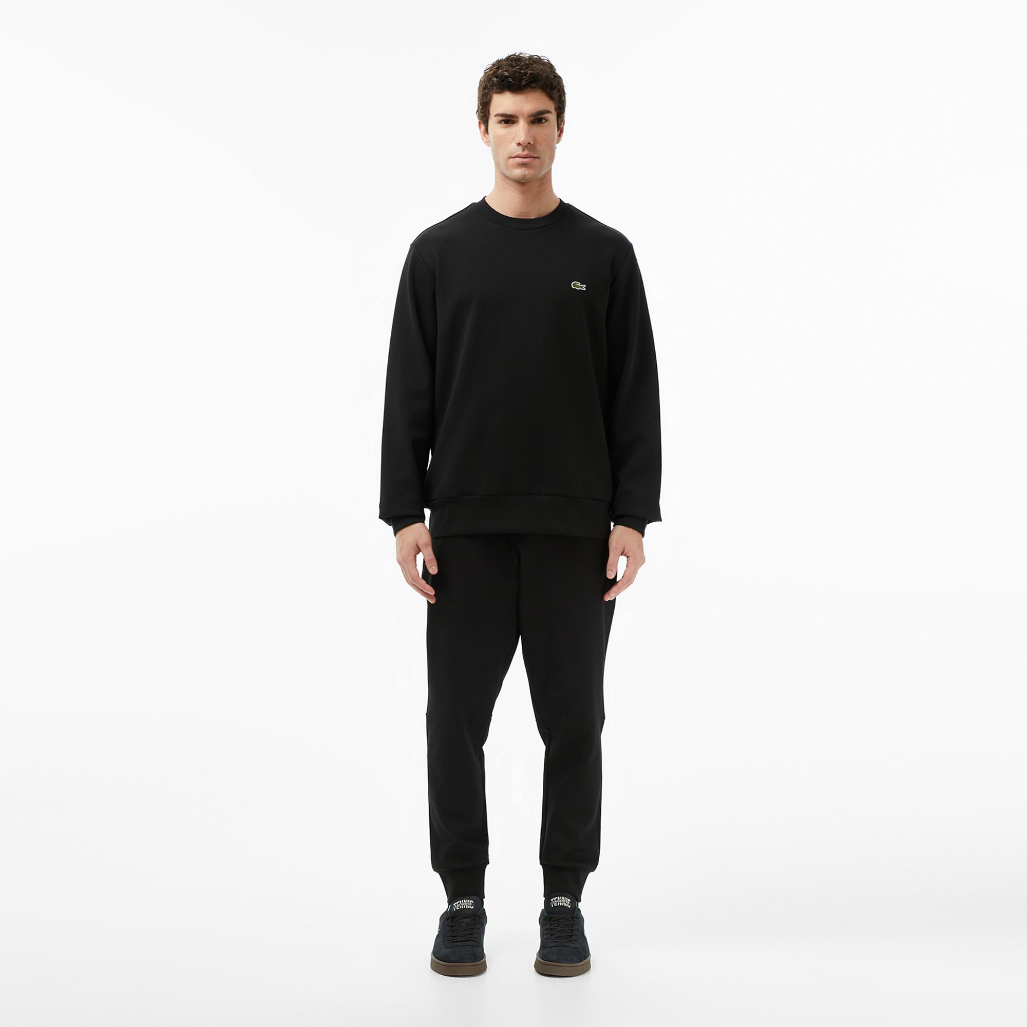 Lacoste Erkek Slim Fit Siyah Eşofman Altı