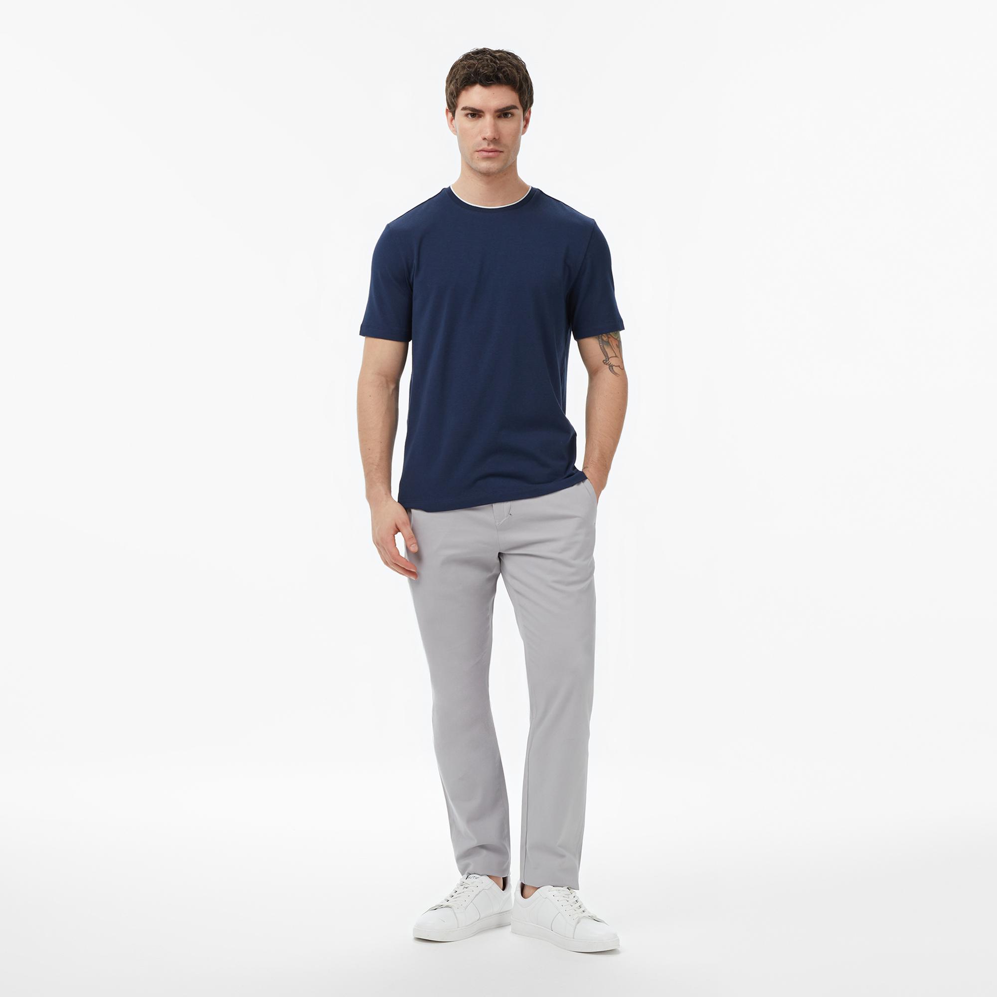 Nautica Erkek Gri Tapered Pantolon