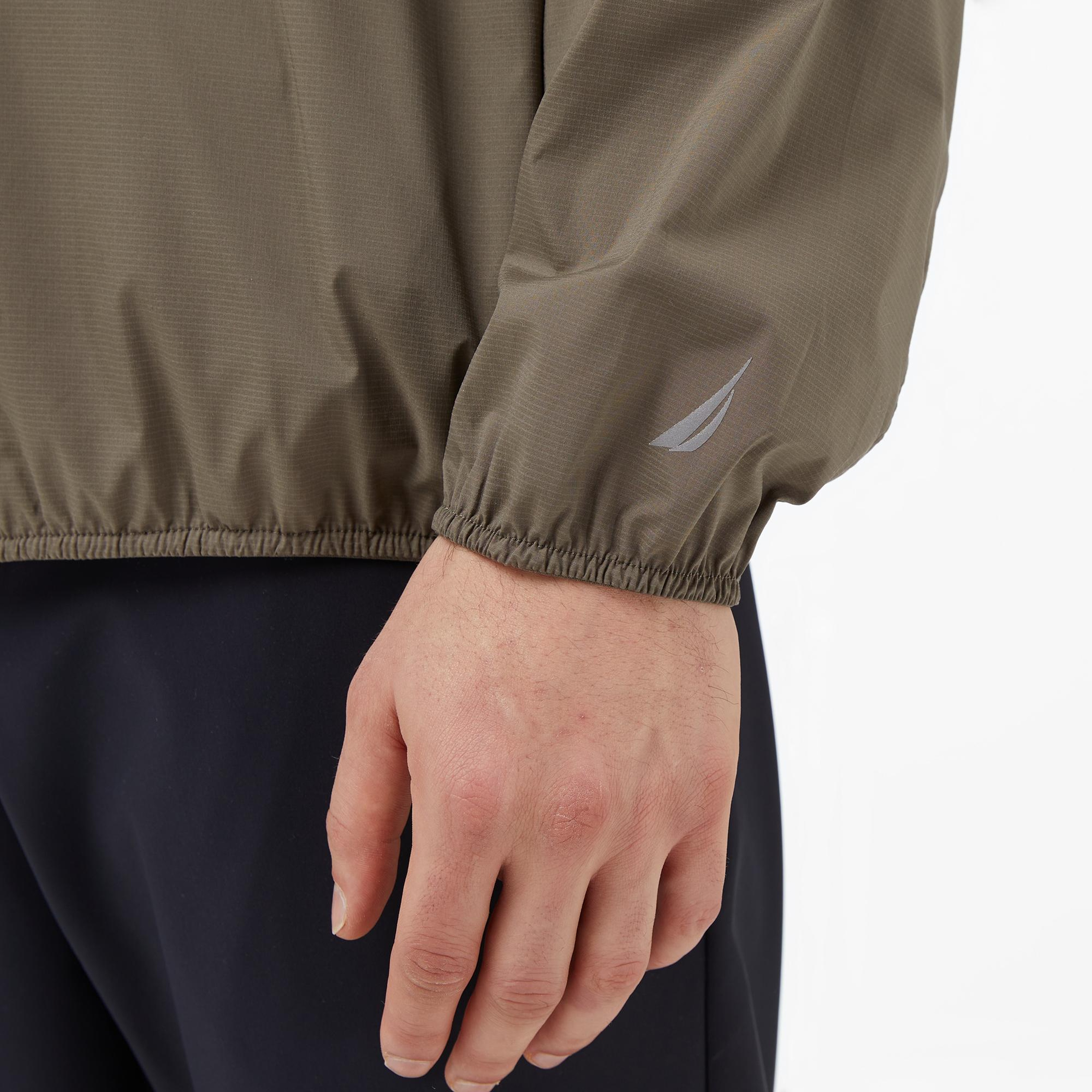 Nautica Erkek Kahverengi Regular Fit Kapüşonlu Su İtici Mont