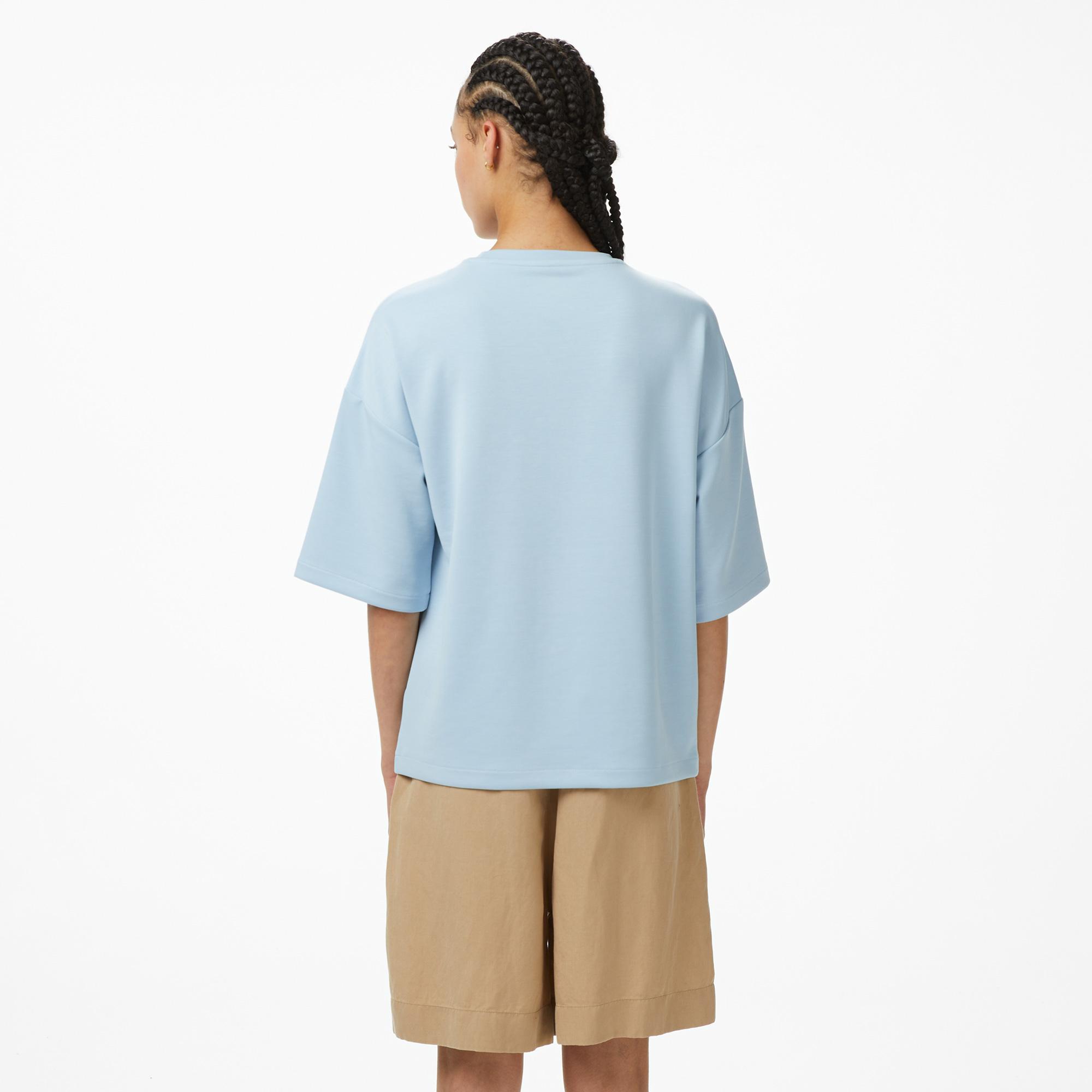 Nautica Kadın Mavi Slim Fit T-Shirt