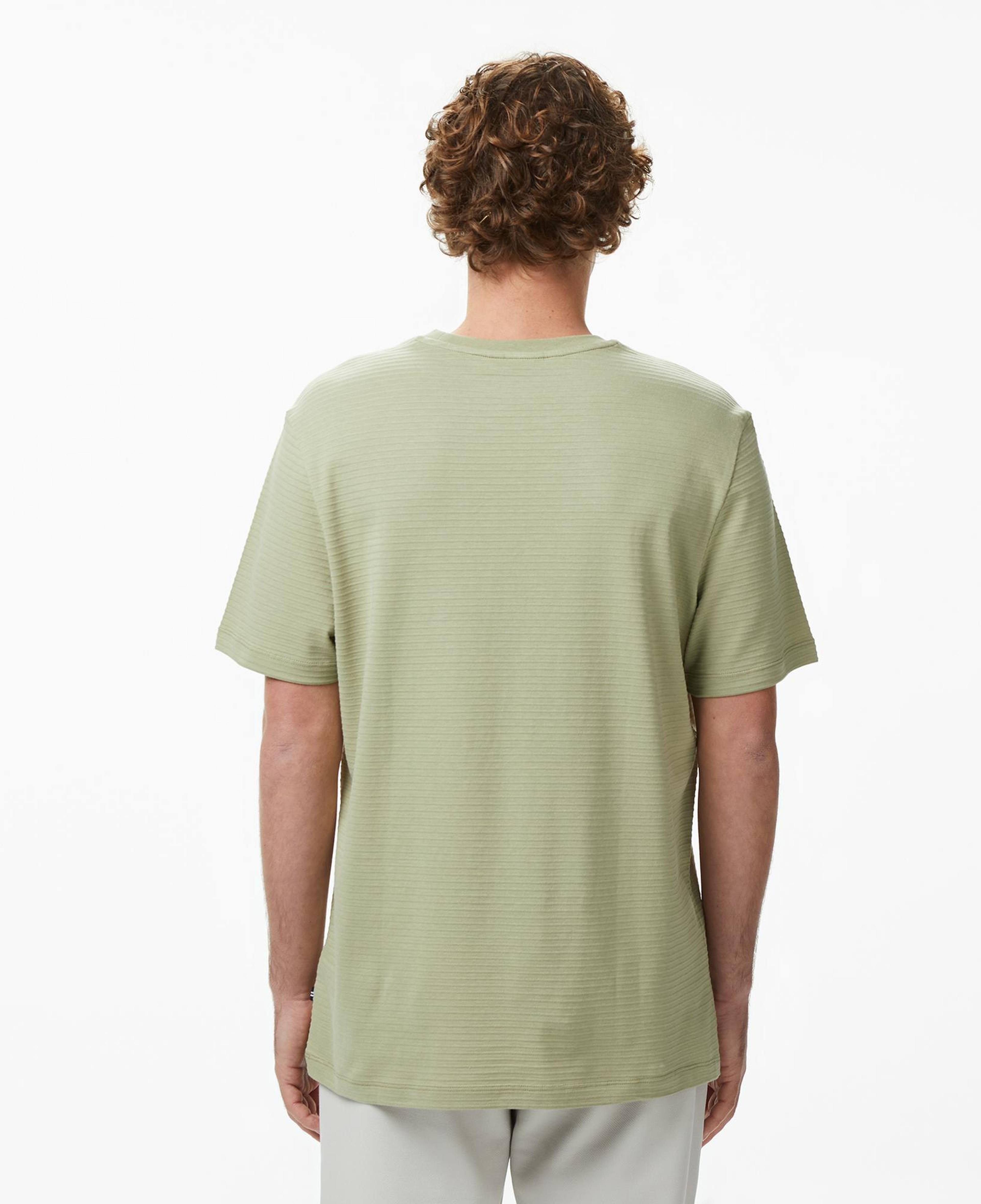 Nautica Erkek Yeşil Regular Fit Çizgili T-Shirt