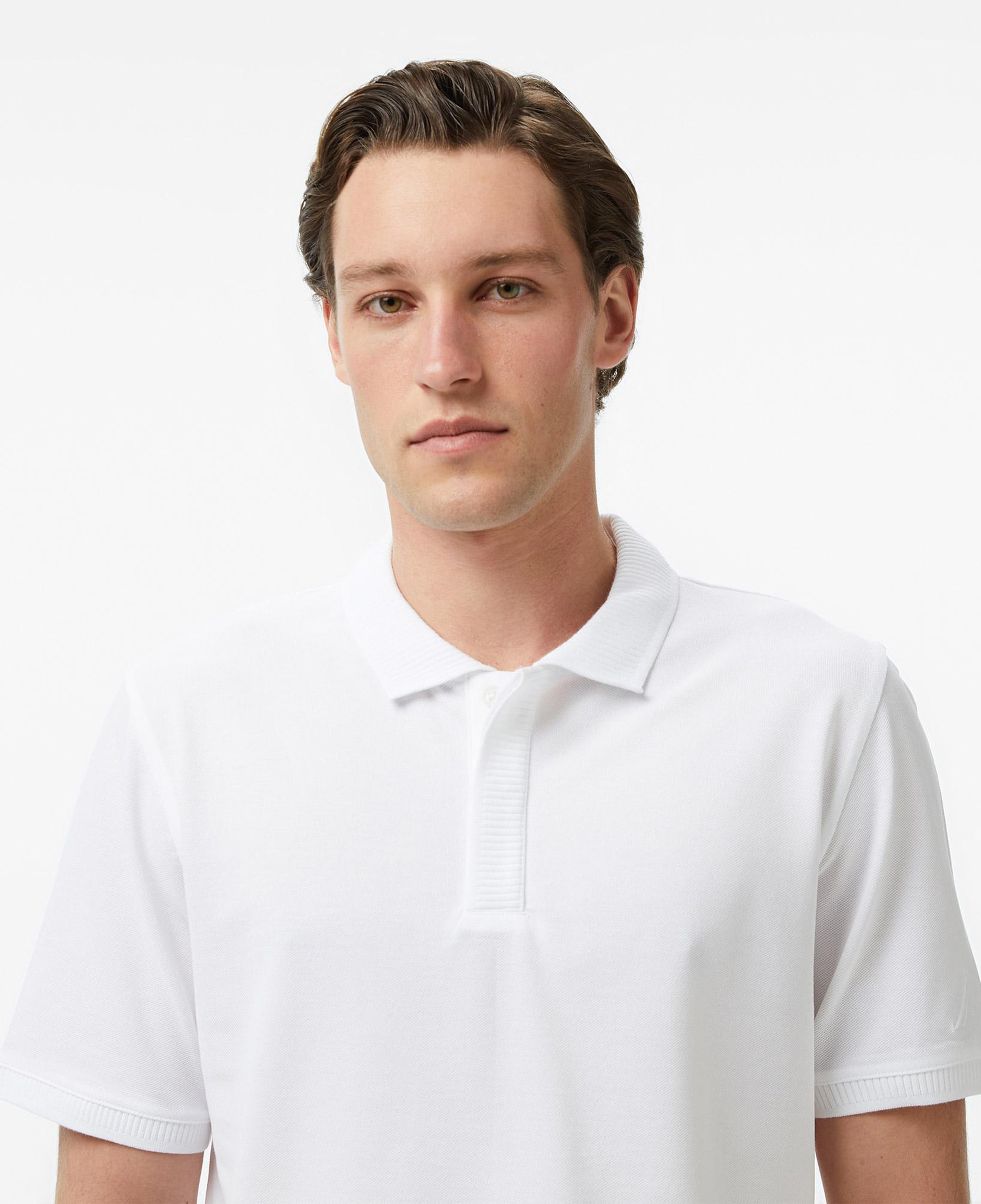 Nautica Erkek Beyaz Regular Fit Polo Yaka T-Shirt