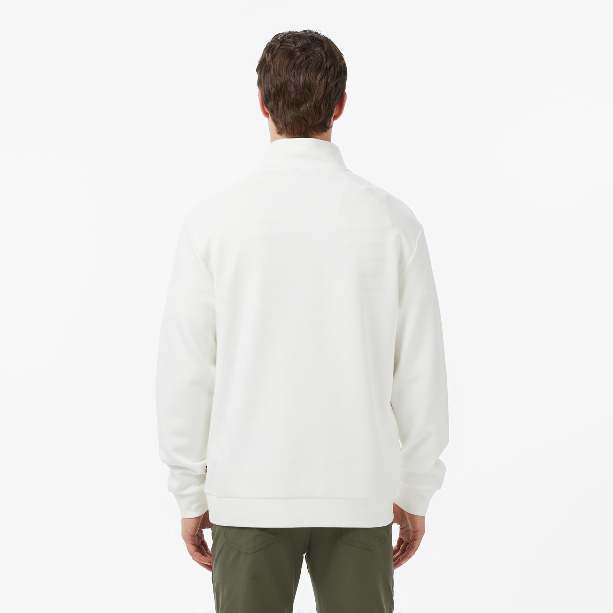 Nautica Erkek Krem Regular Fit Dik Yaka Sweatshirt