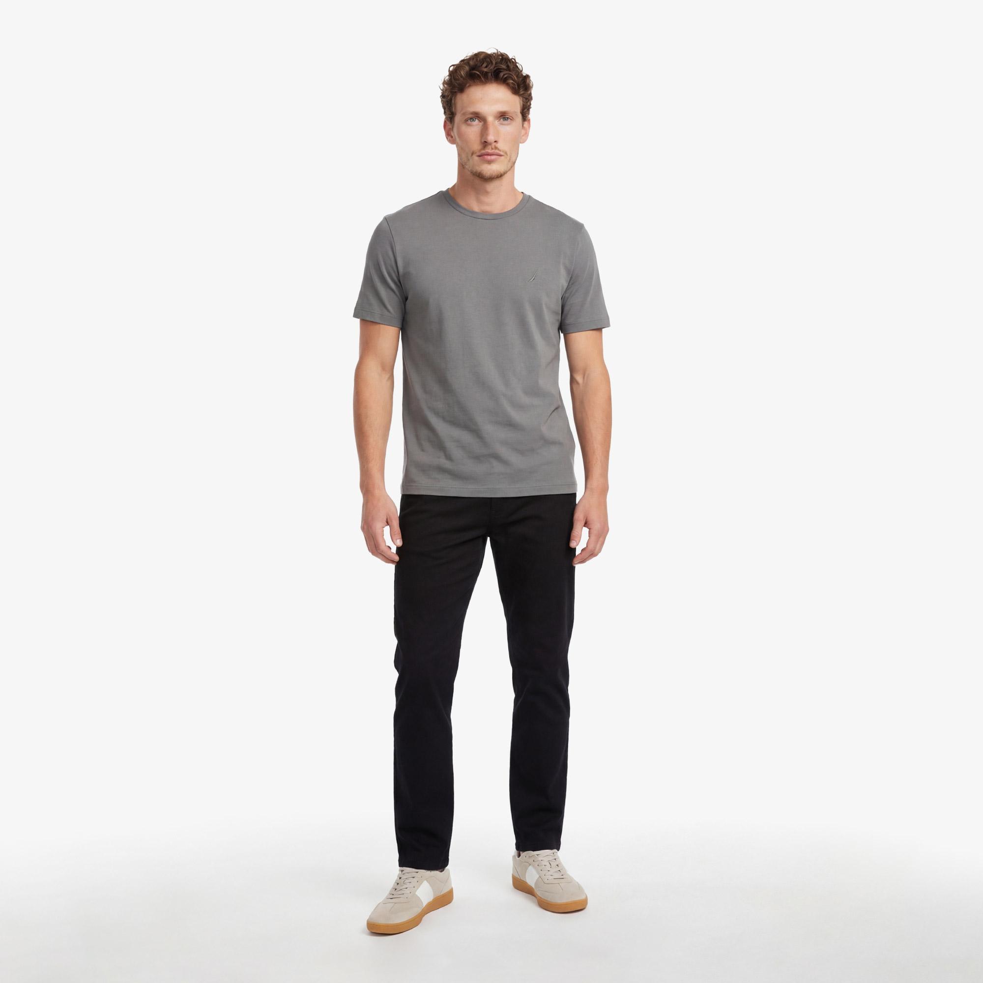 Nautica Erkek Gri Regular Fit T-Shirt