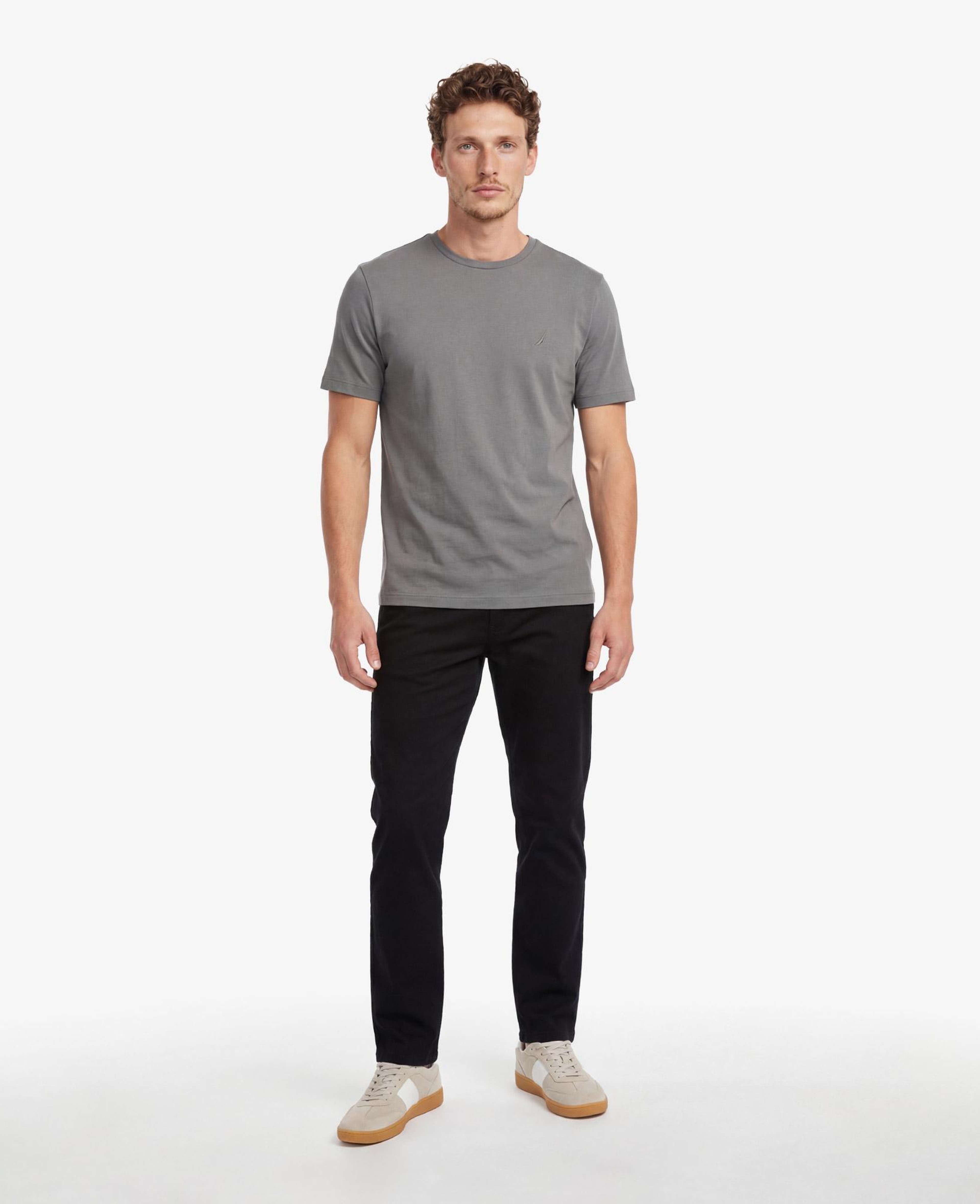 Nautica Erkek Gri Regular Fit T-Shirt