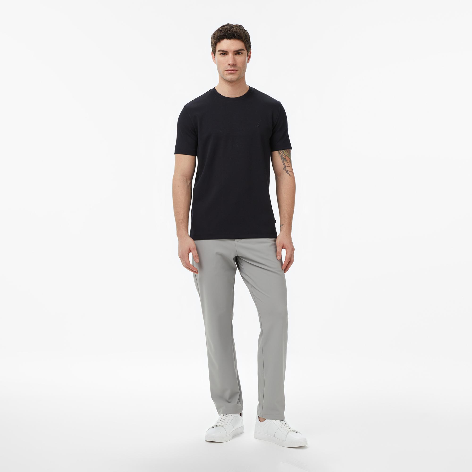 Nautica Erkek Siyah Regular Fit T-Shirt