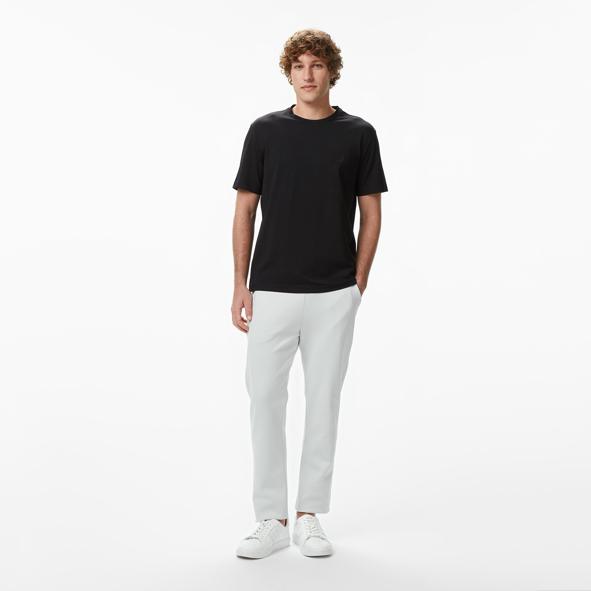 Nautica Erkek Siyah Regular Fit T-Shirt