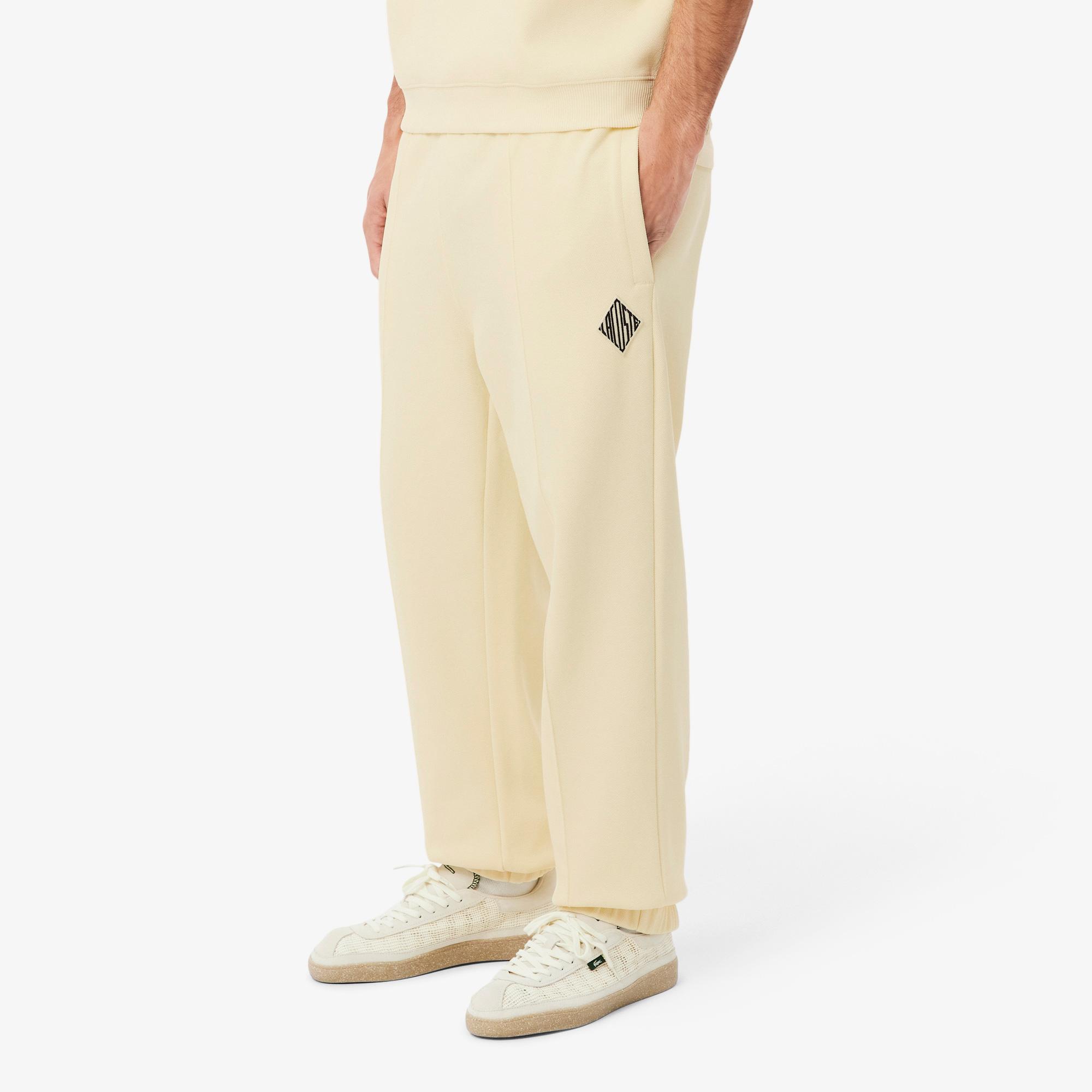 Lacoste Erkek Regular Fit Sarı Eşofman Altı