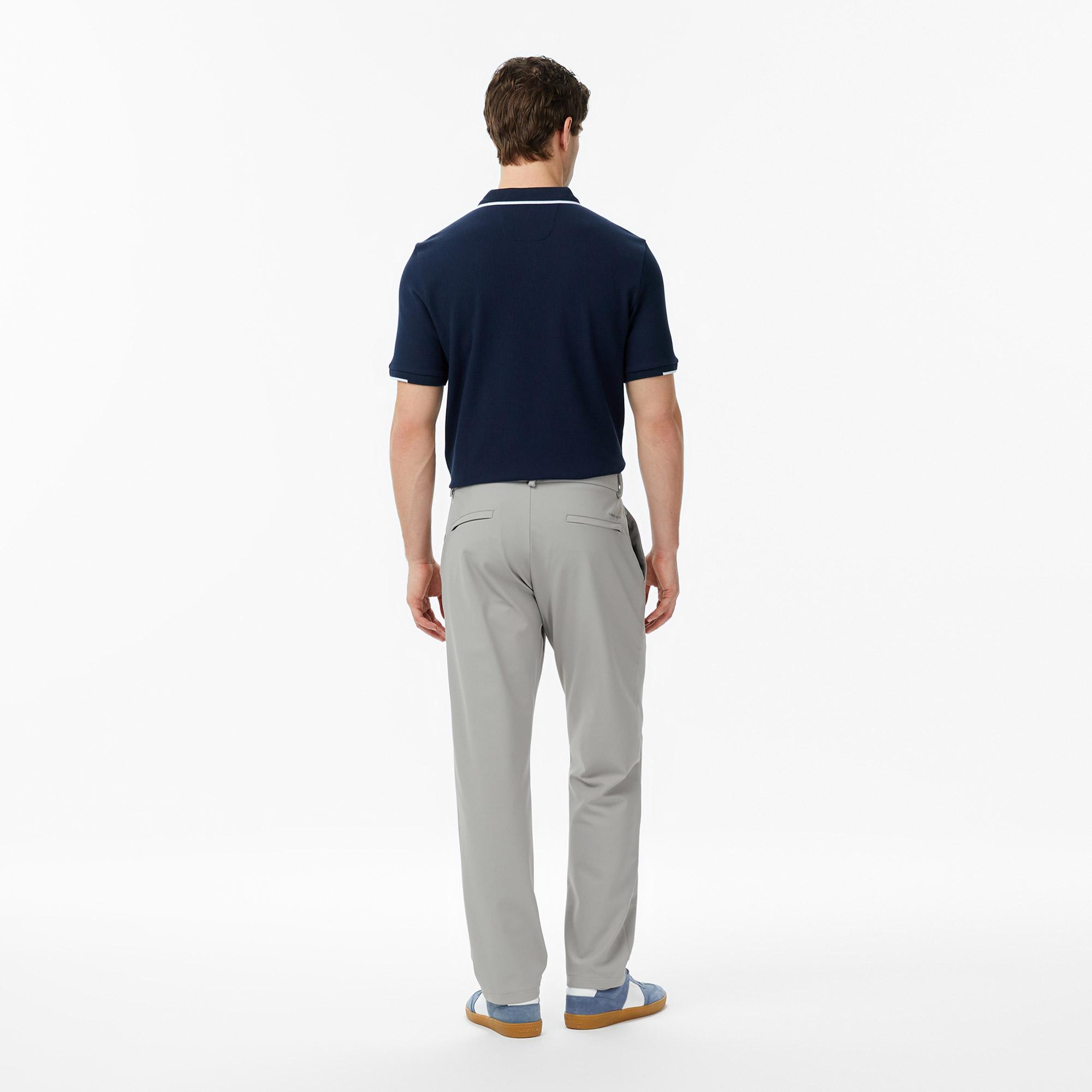 Nautica Erkek Gri Regular Fit Su İtici Pantolon