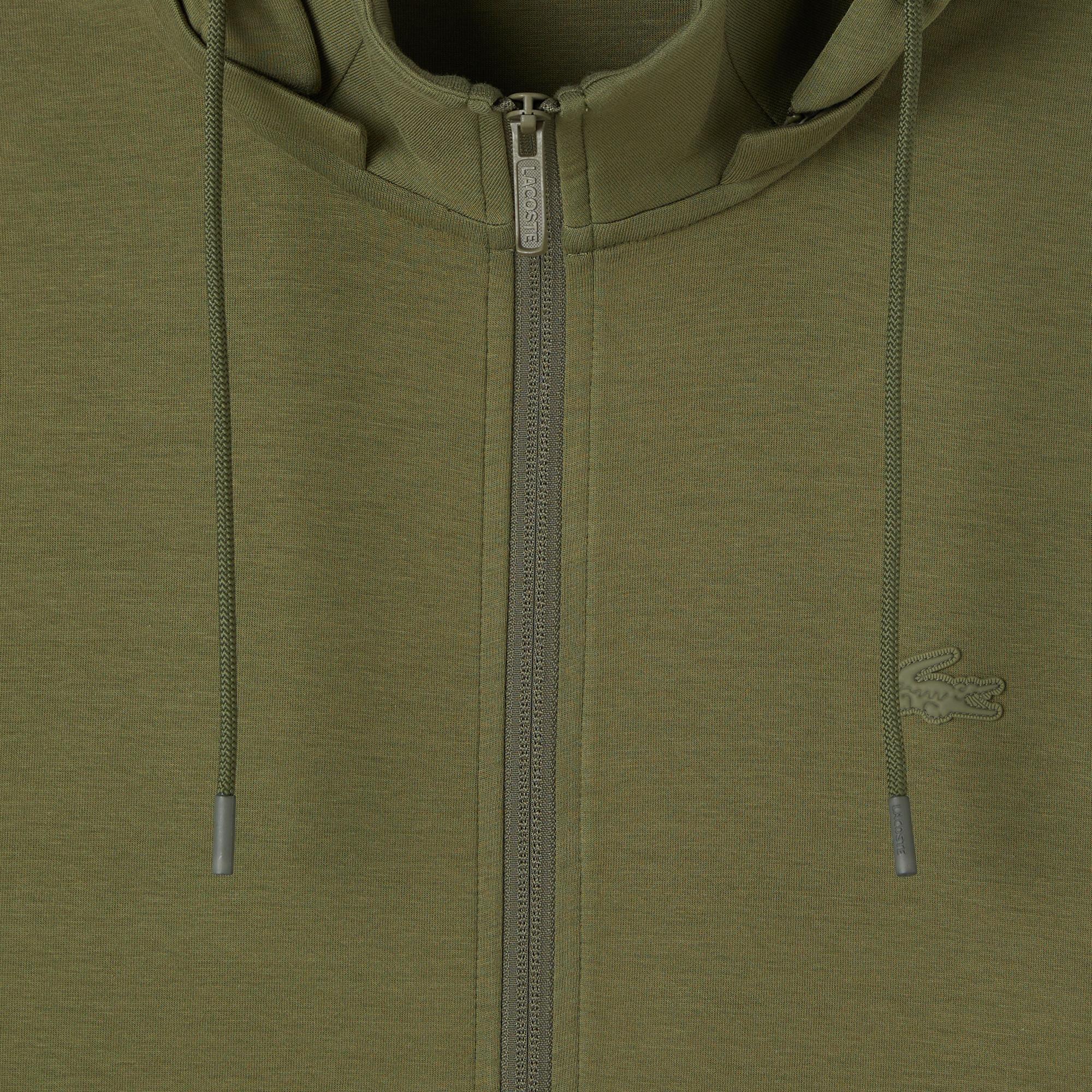 Lacoste Erkek Regular Fit Kapüşonlu Haki Sweatshirt