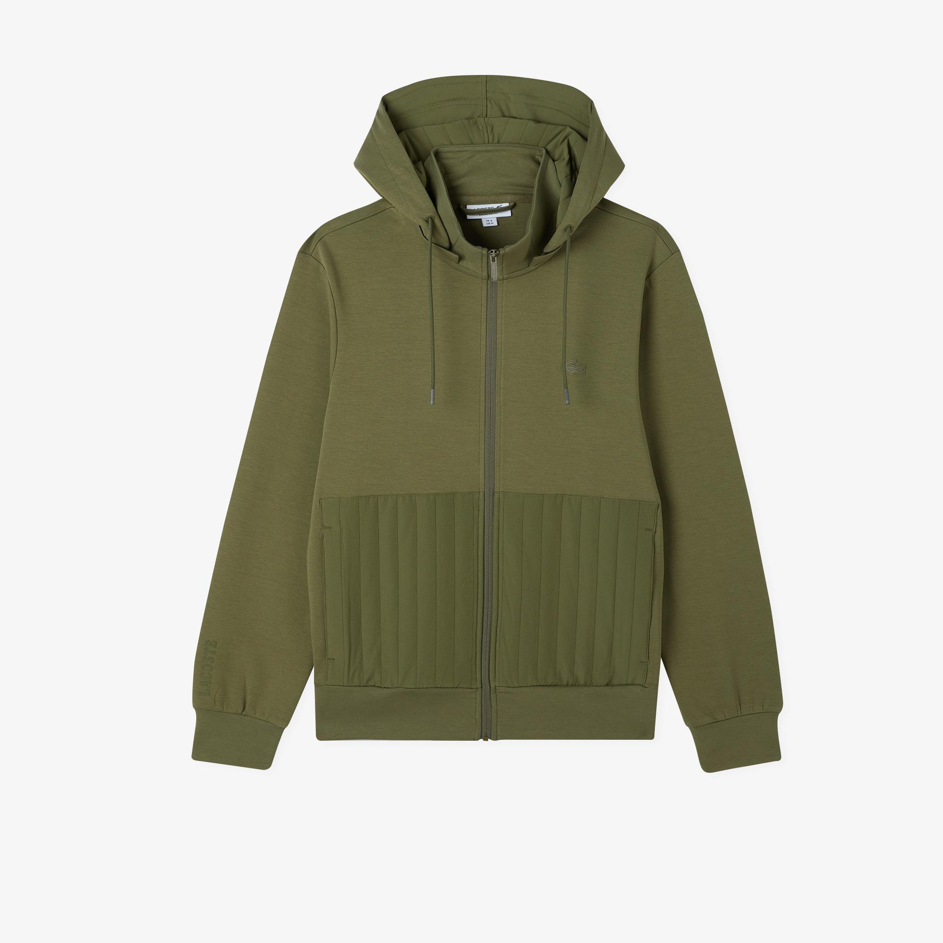 Lacoste Erkek Regular Fit Kapüşonlu Haki Sweatshirt