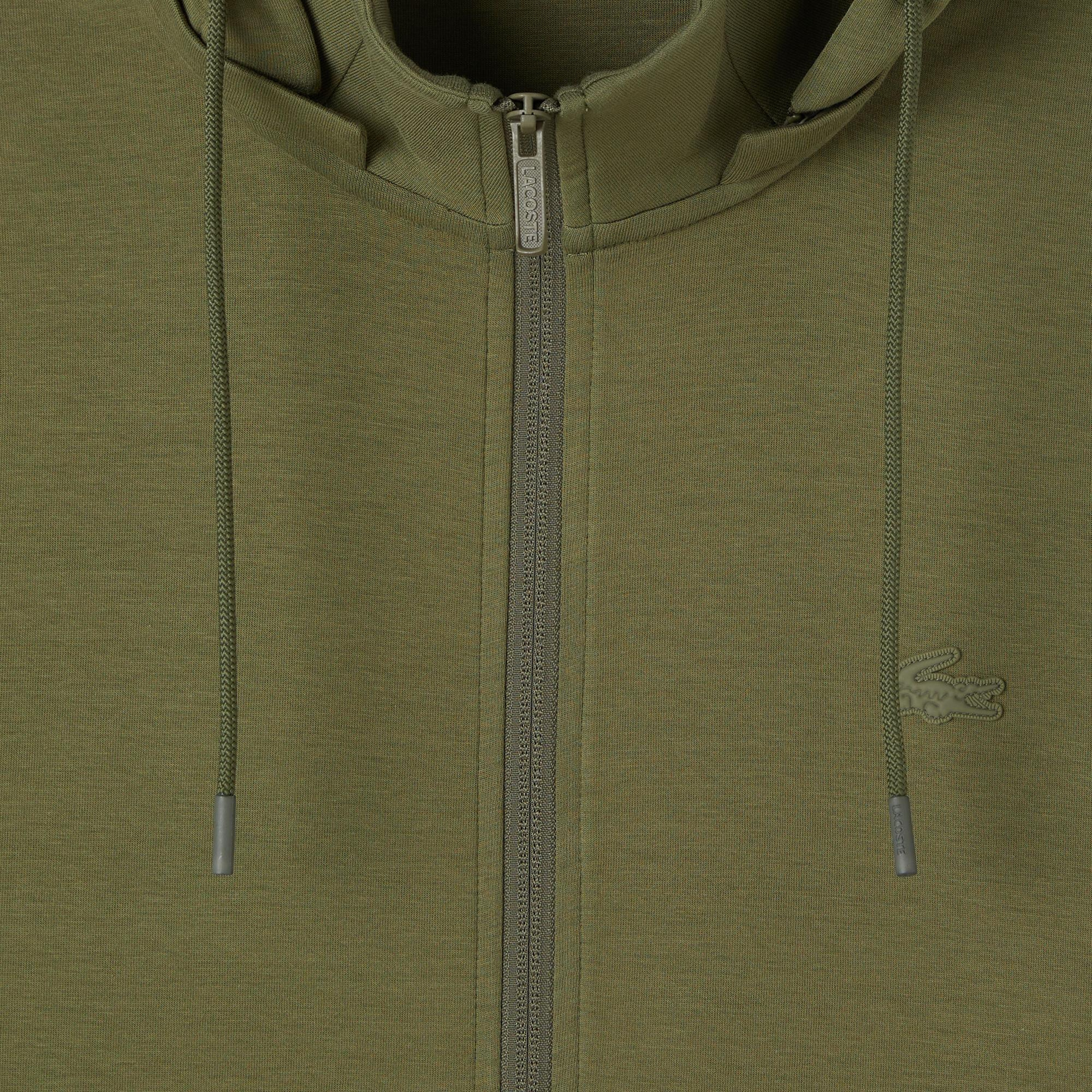 Lacoste Erkek Regular Fit Kapüşonlu Haki Sweatshirt