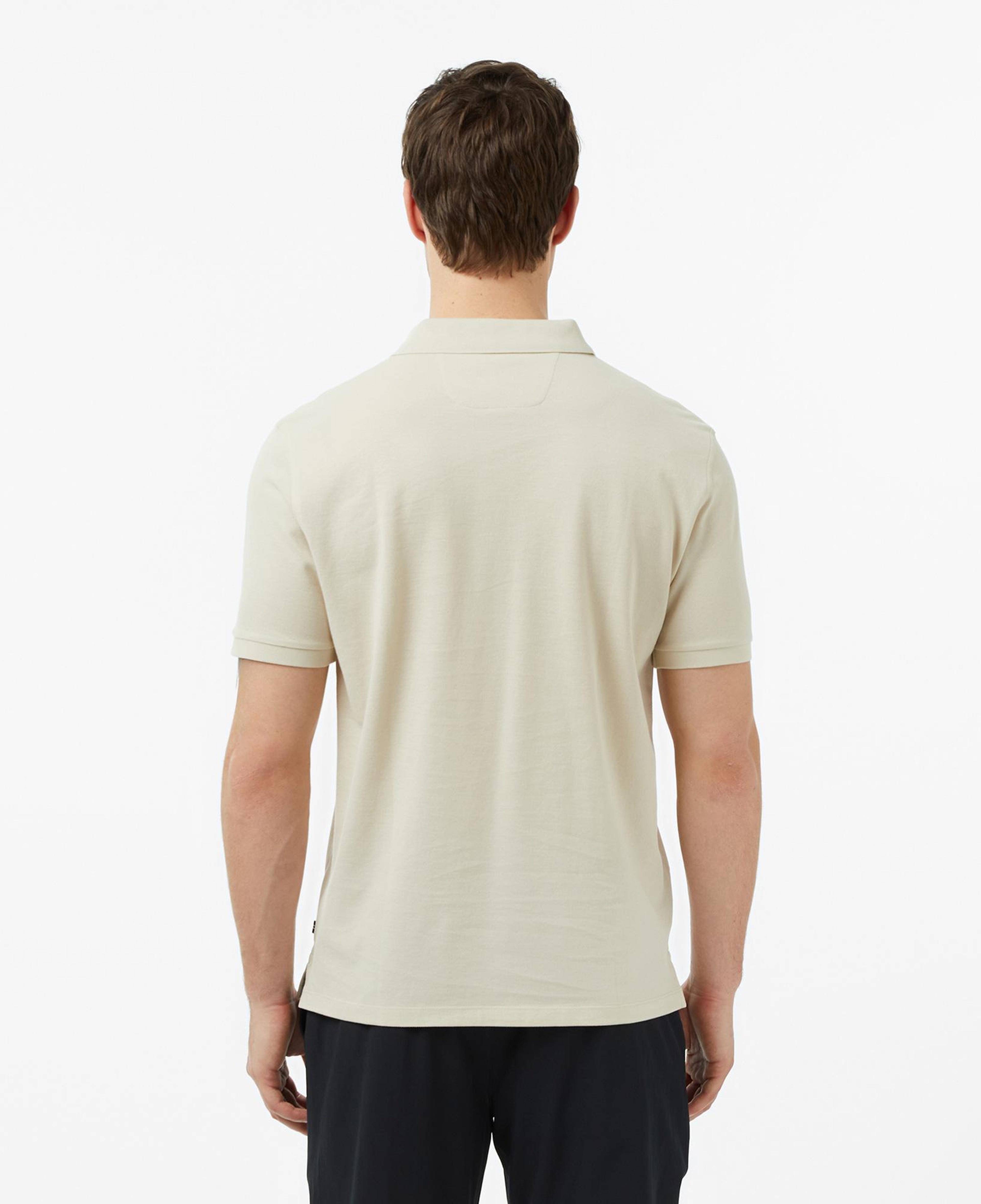 Nautica Erkek Bej Regular Fit Polo Yaka T-Shirt