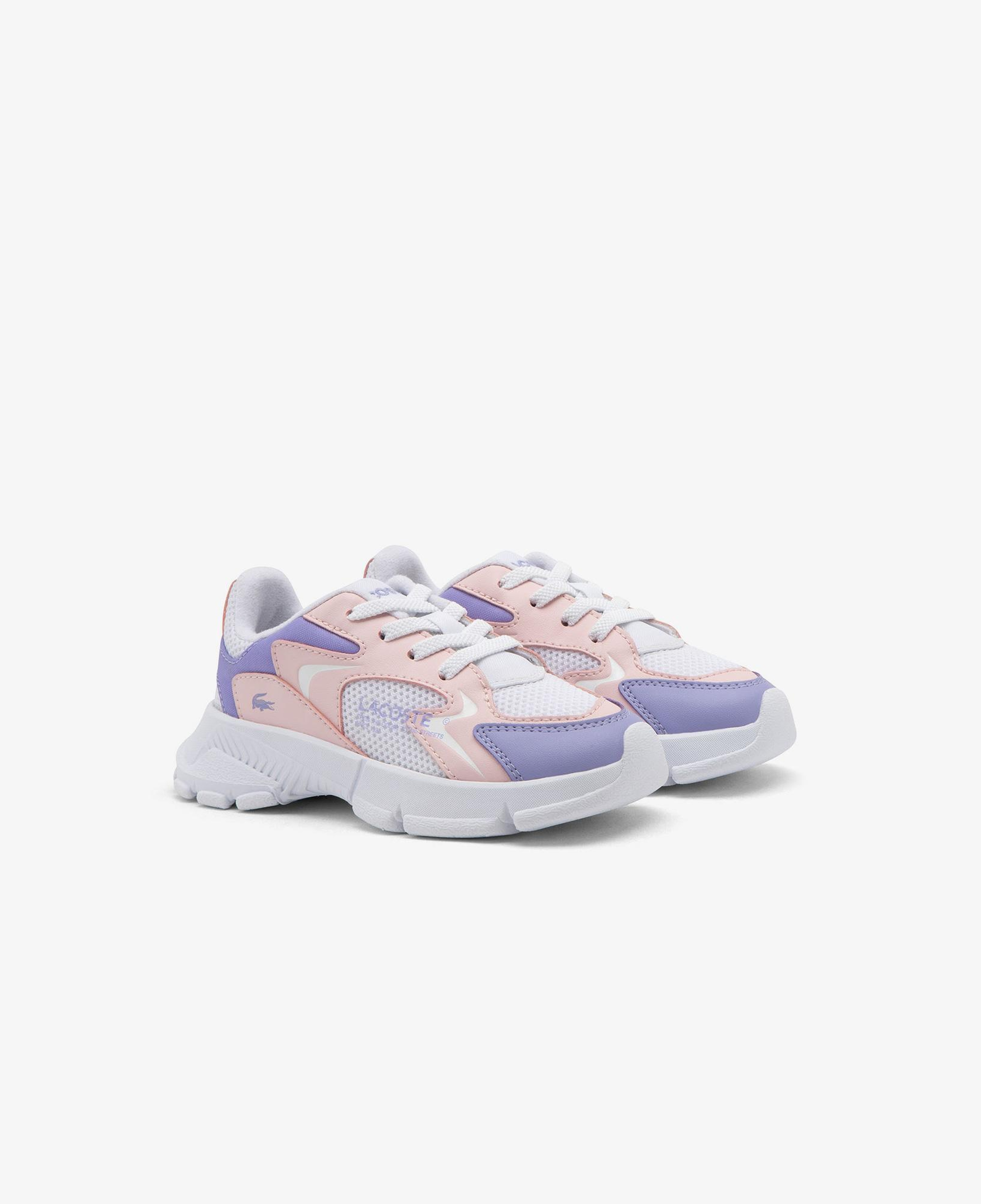 Lacoste L003 Neo Çocuk Mor Sneaker