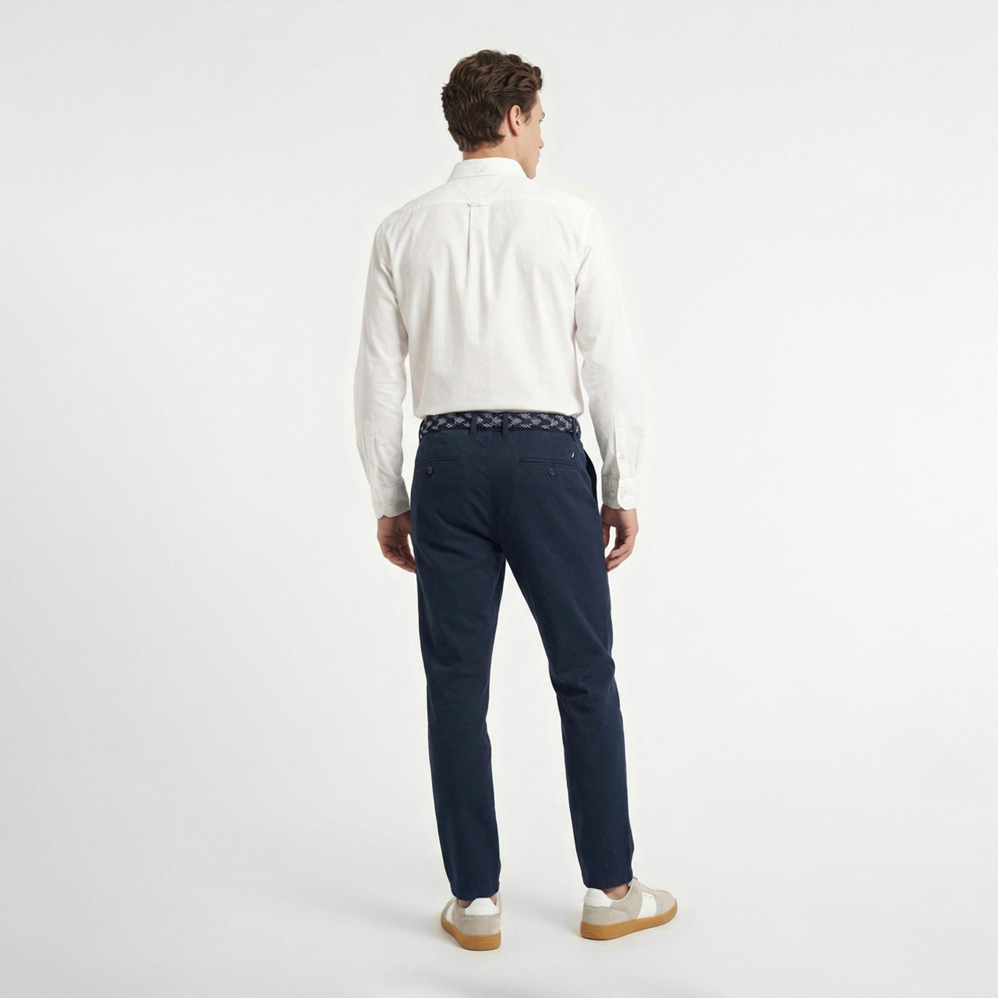 Nautica Erkek Beyaz Regular Fit Gömlek