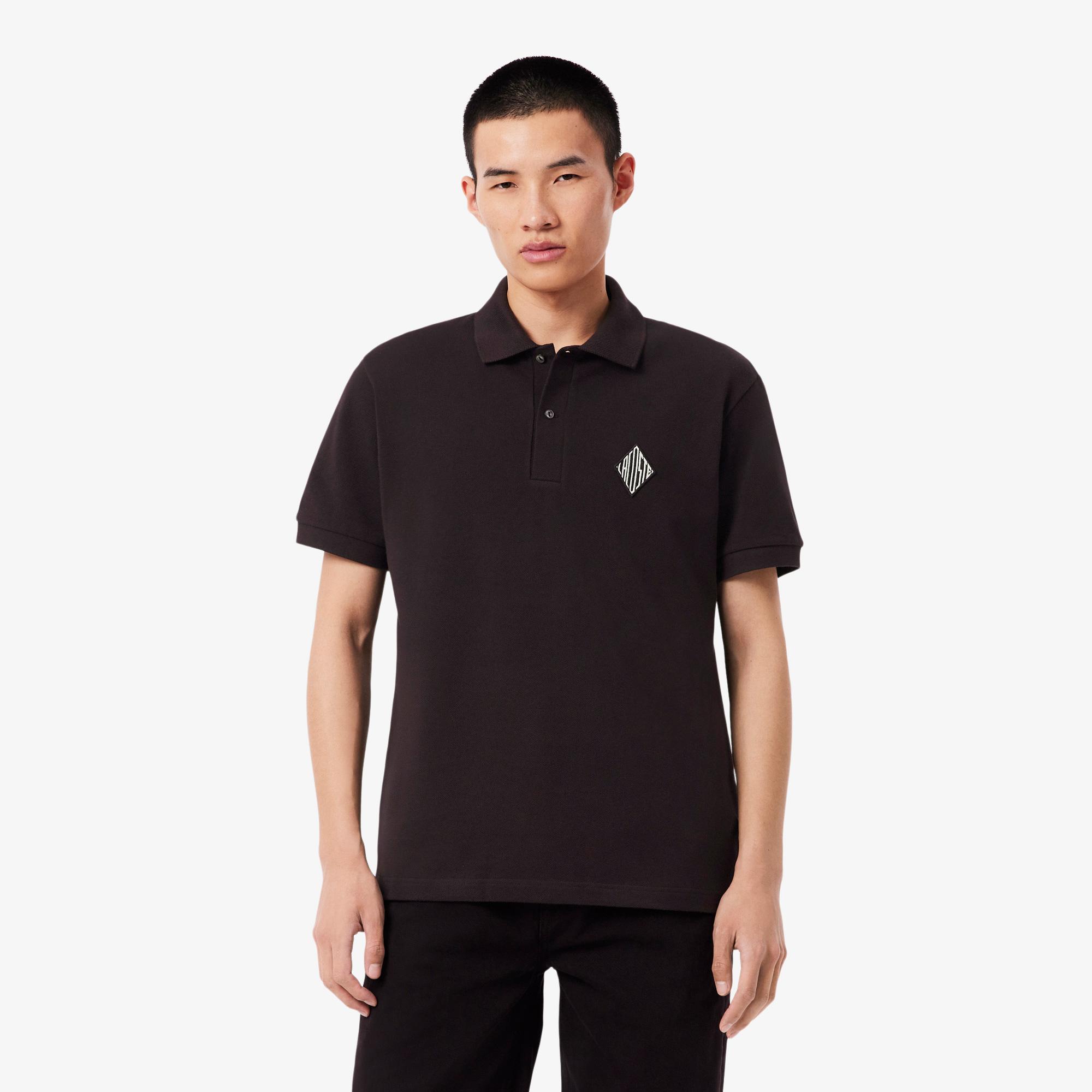 Lacoste Erkek Classic Fit Koyu Kahverengi Polo