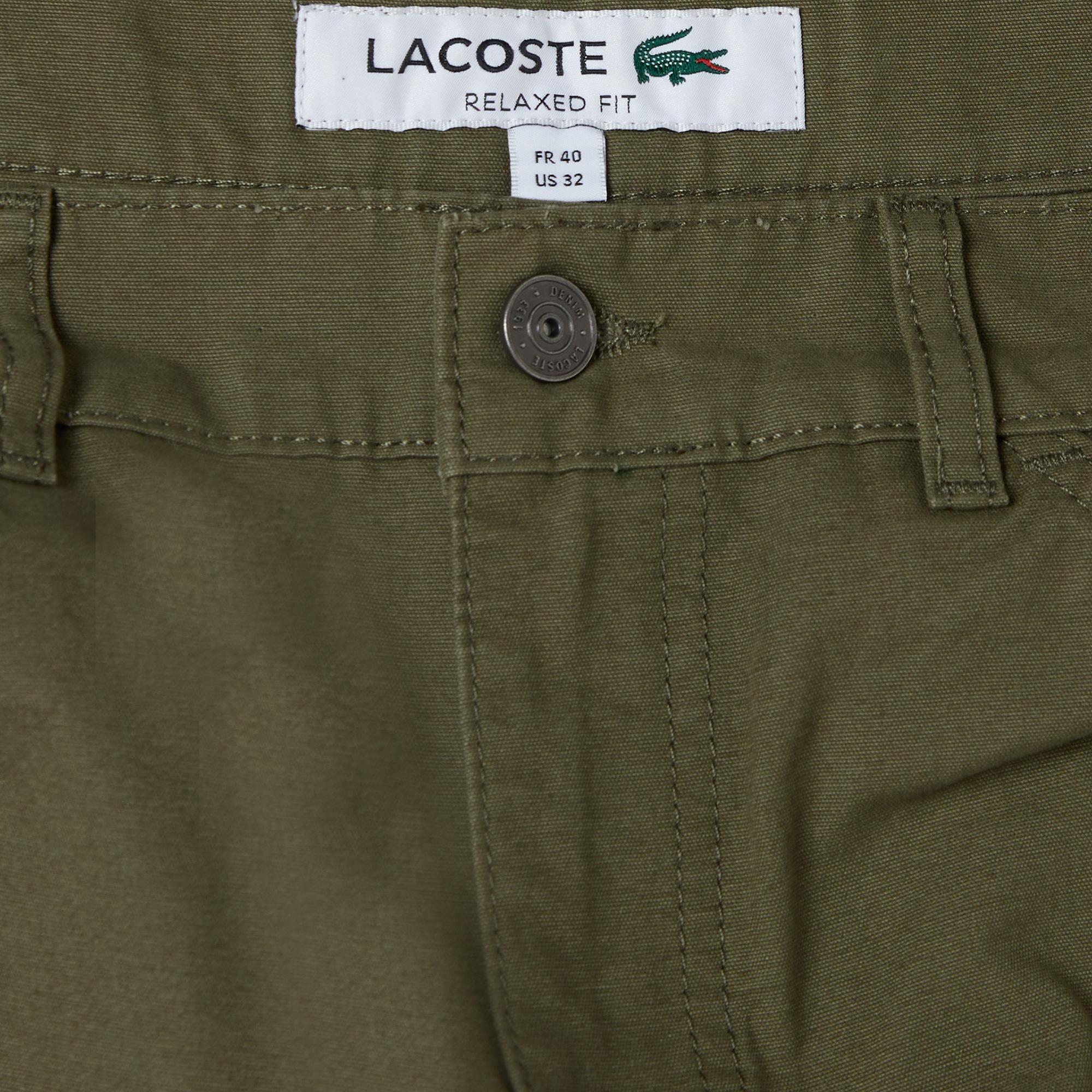 Lacoste Erkek Regular Fit Haki Pantolon