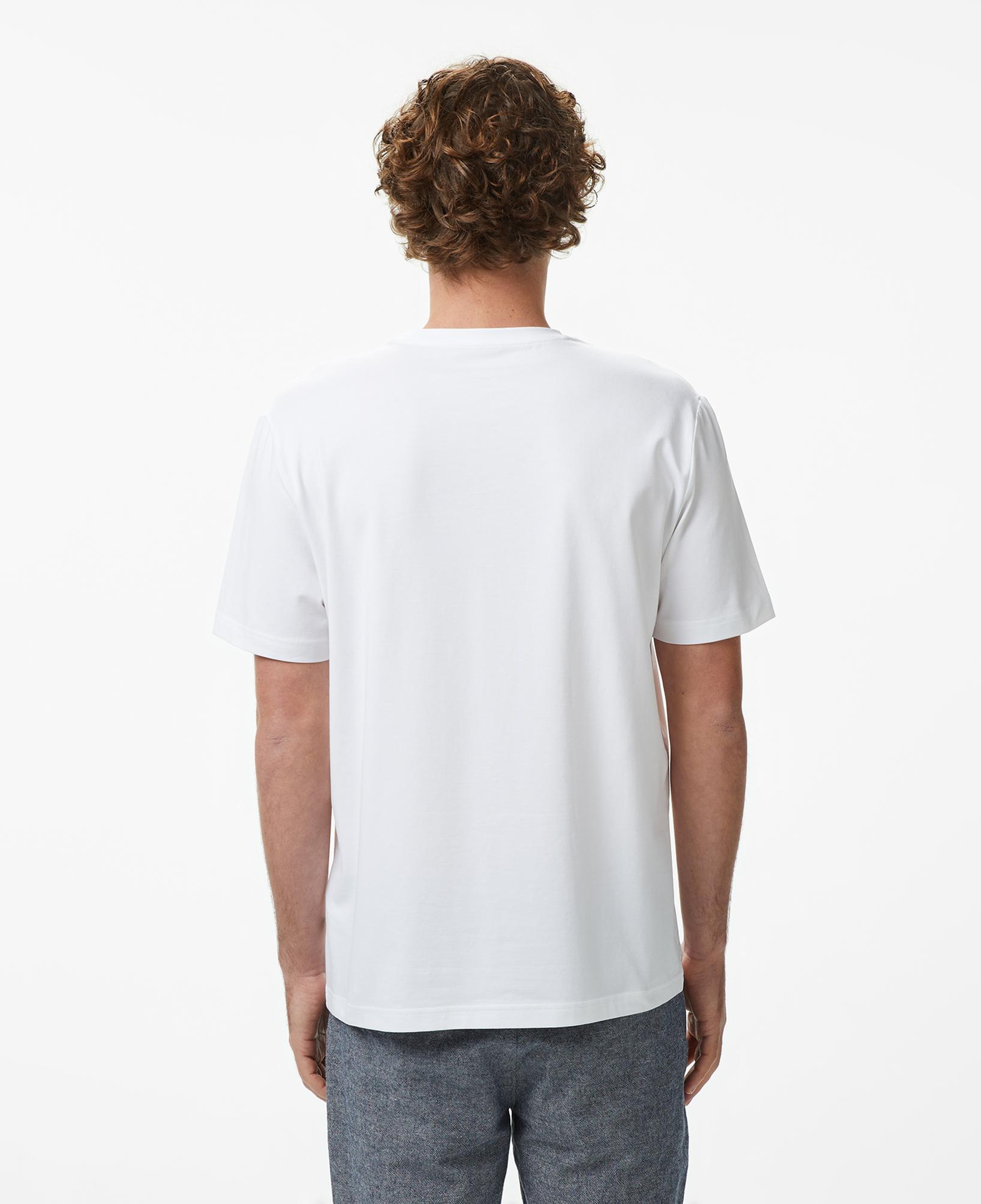 Nautica Erkek Beyaz Regular Fit T-Shirt