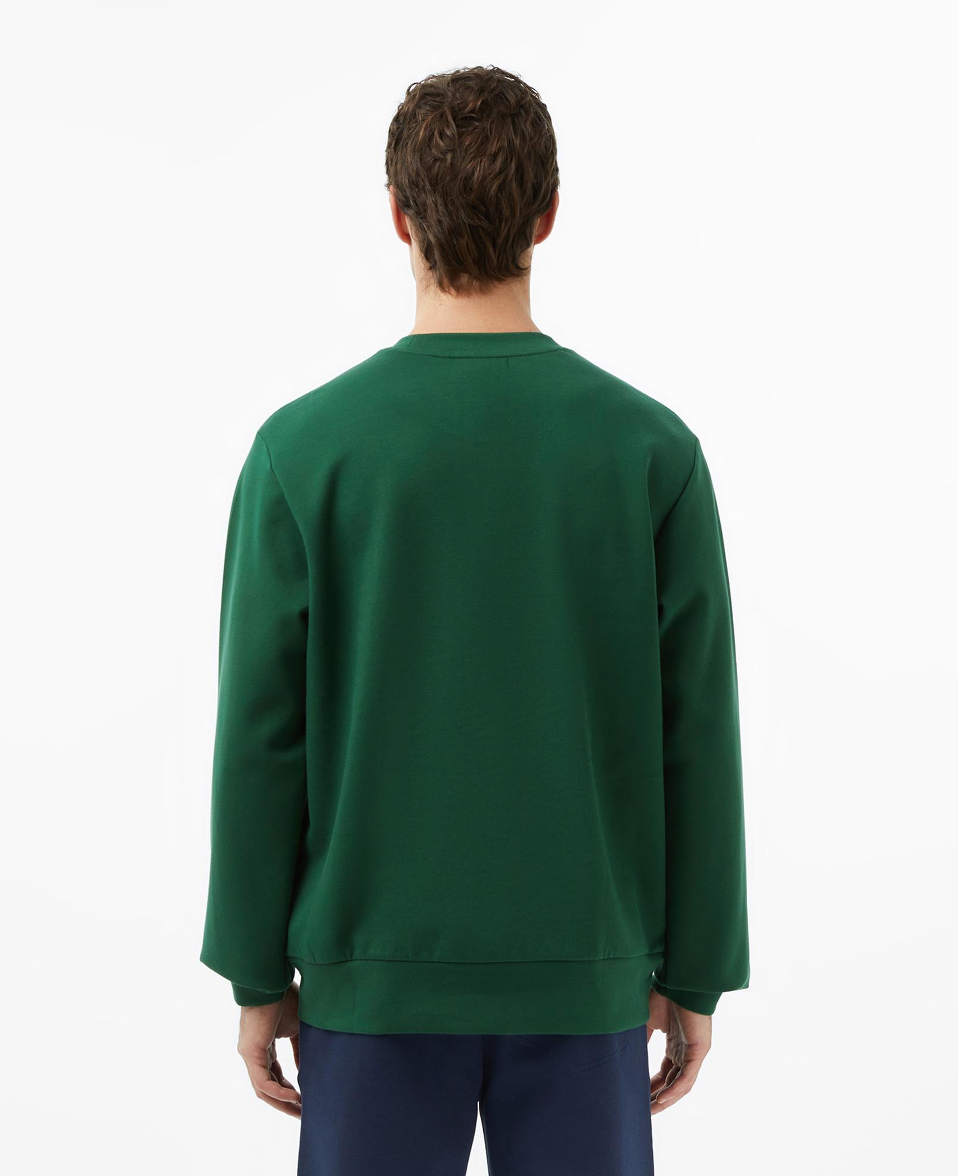 Lacoste Erkek Classic Fit Bisiklet Yaka Yeşil Sweatshirt