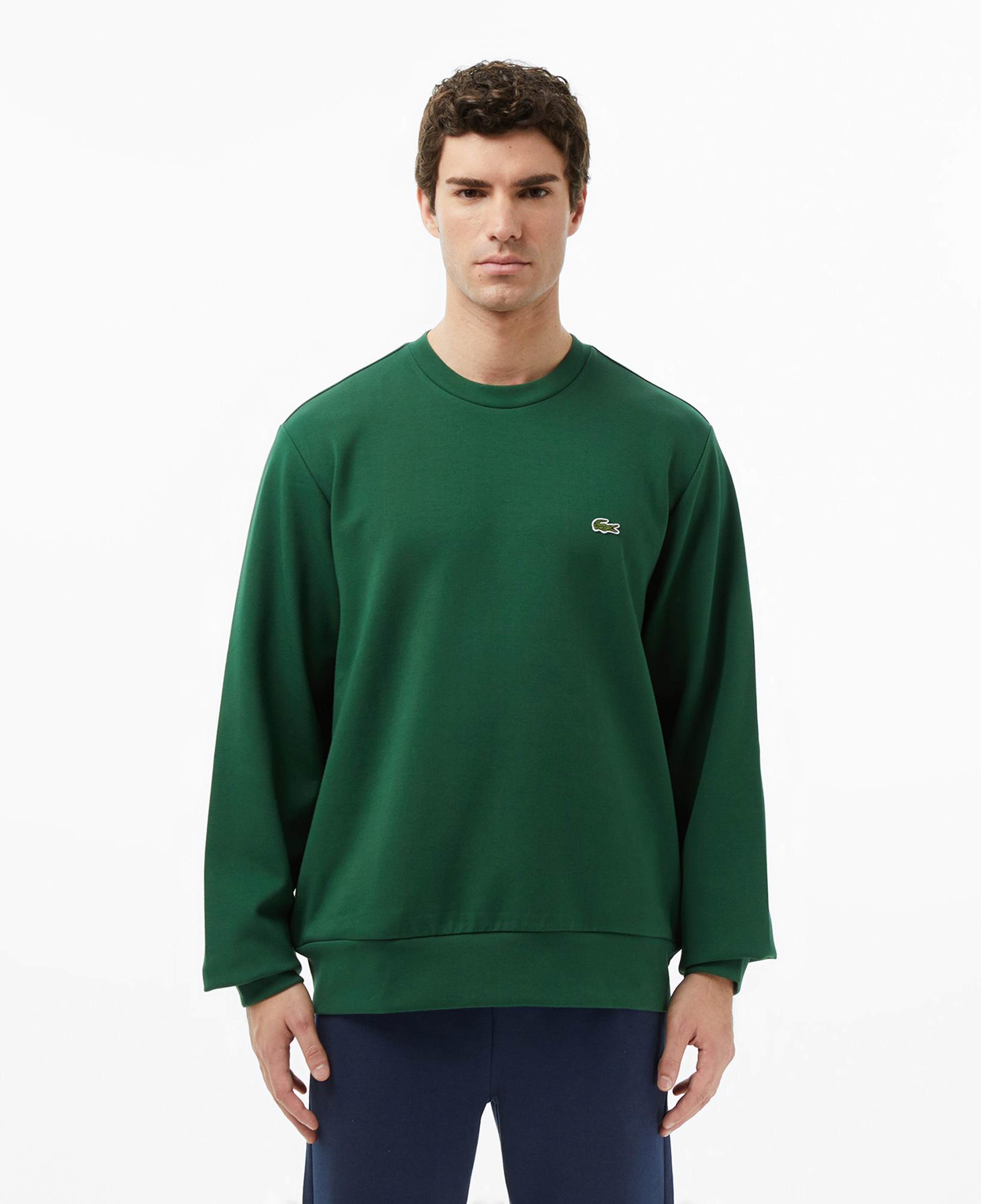 Lacoste Erkek Classic Fit Bisiklet Yaka Yeşil Sweatshirt