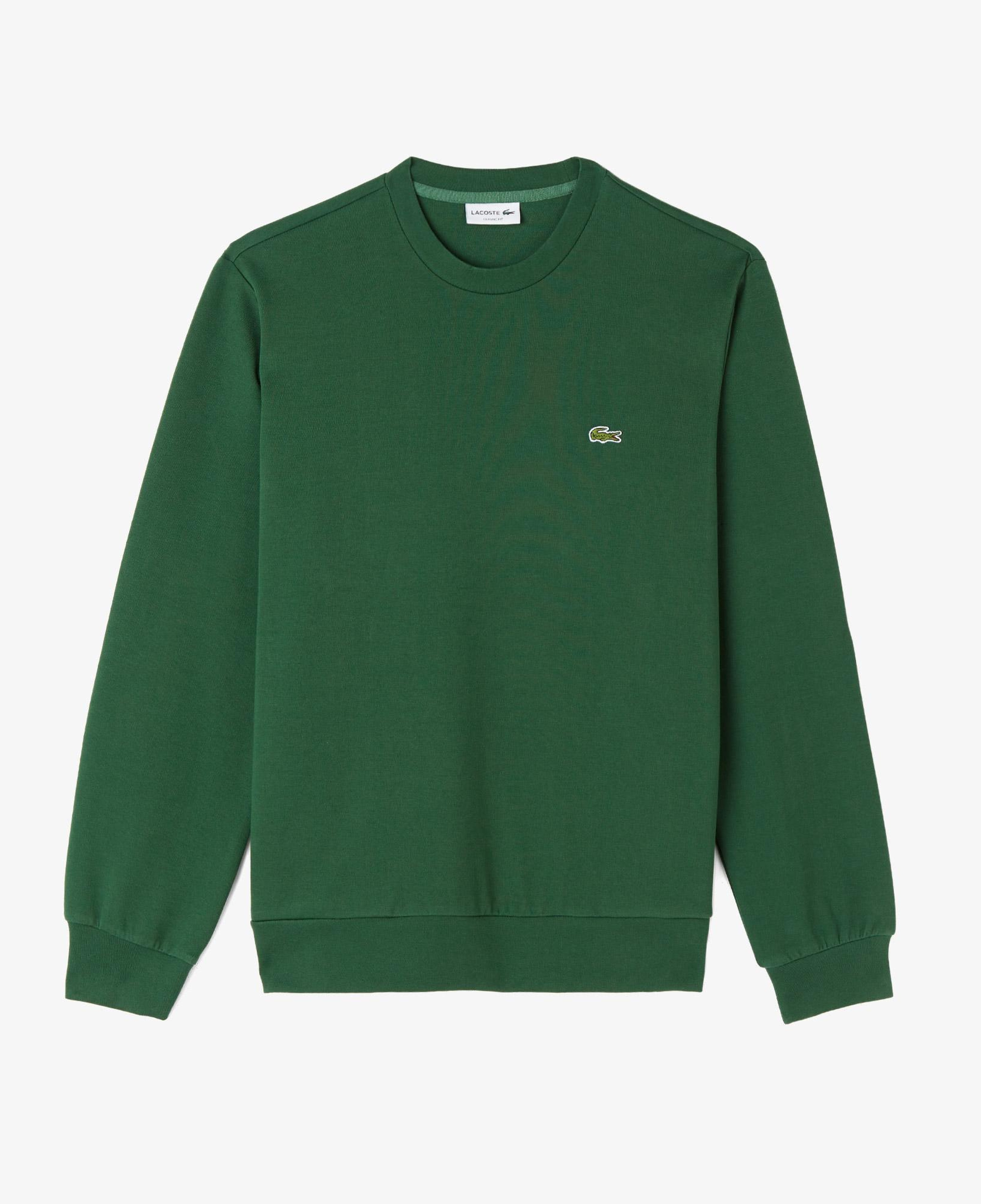 Lacoste Erkek Classic Fit Bisiklet Yaka Yeşil Sweatshirt