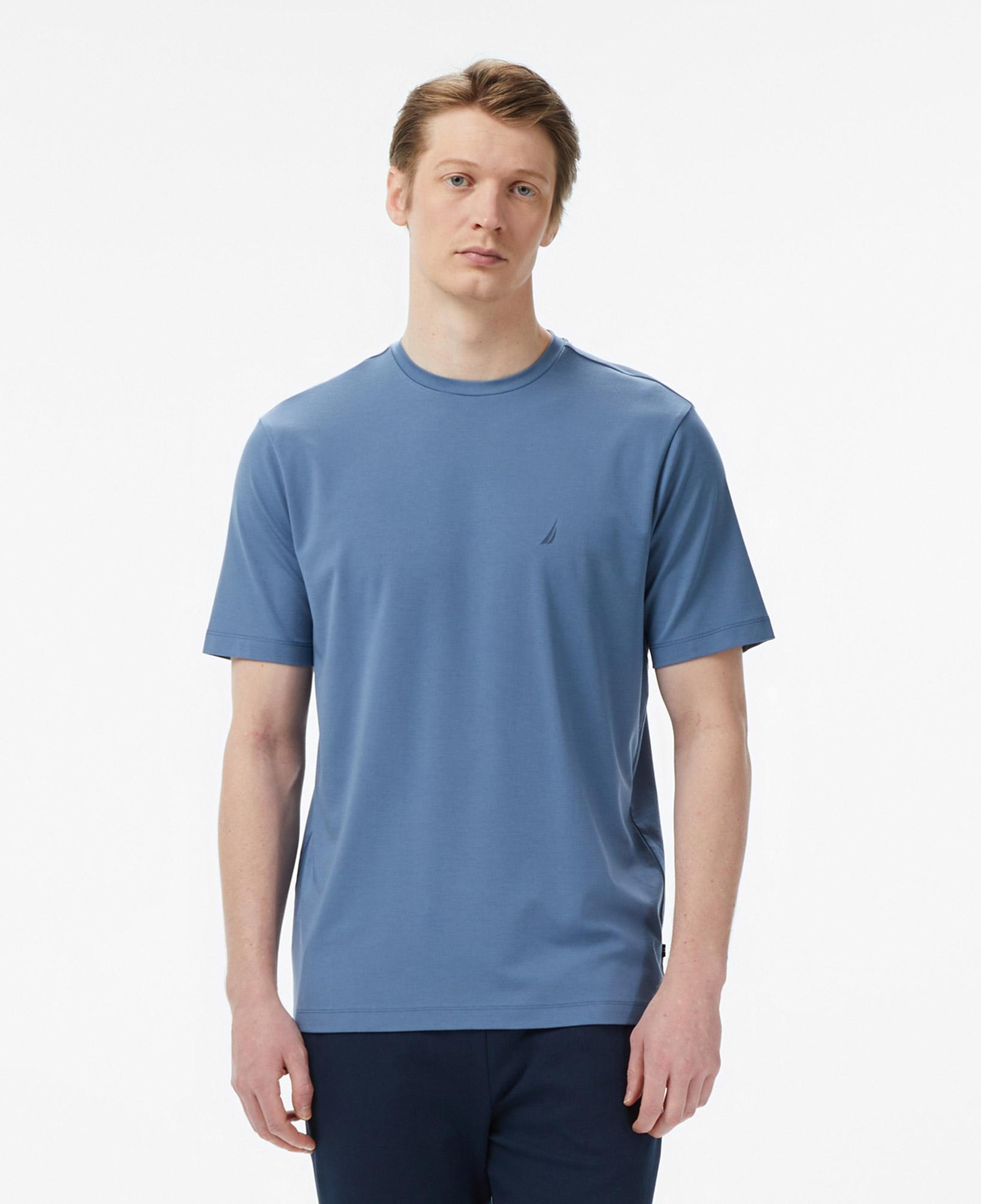 Nautica Erkek Mavi Regular Fit T-Shirt