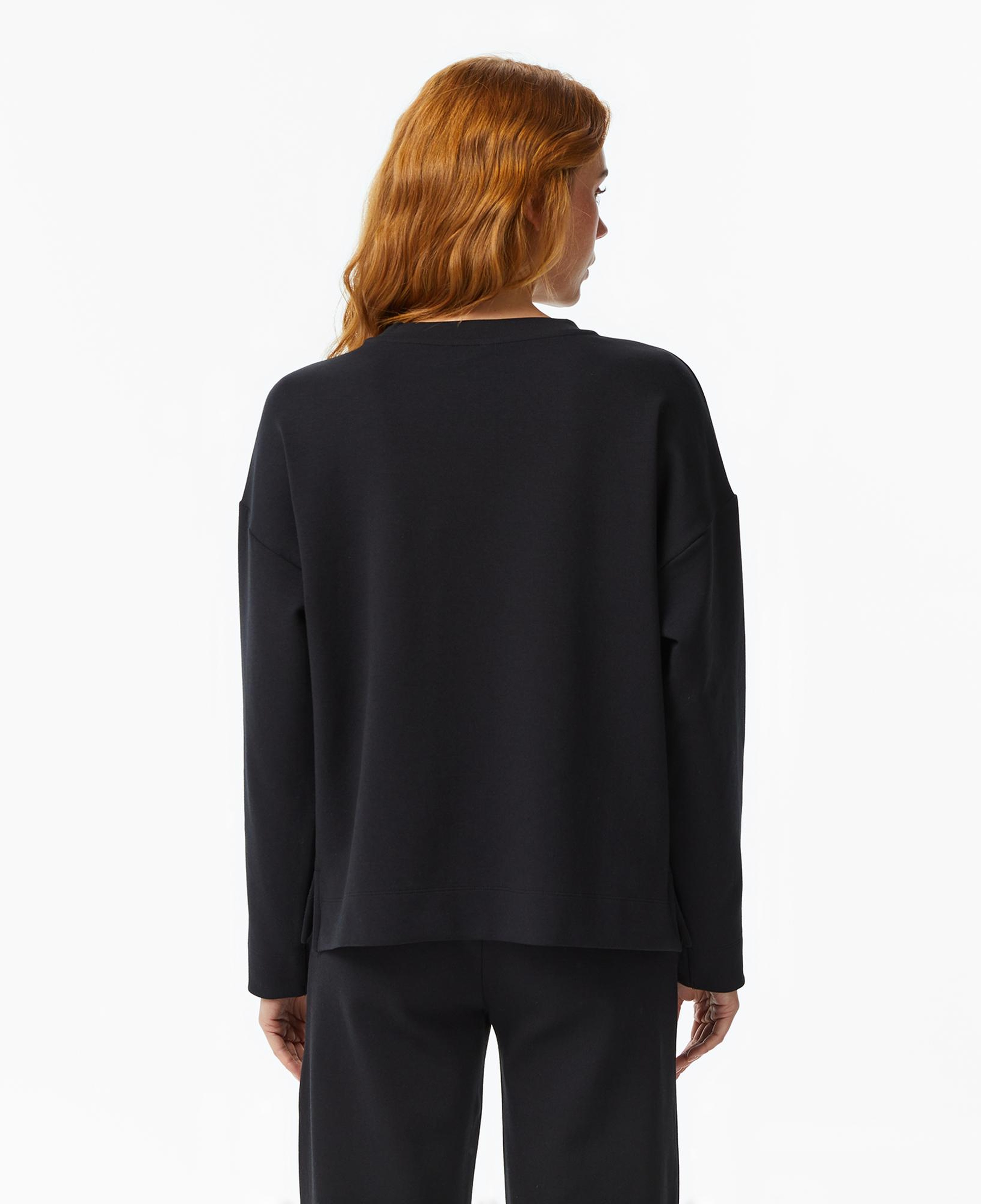 Nautica Kadın Siyah Regular Fit Sweatshirt