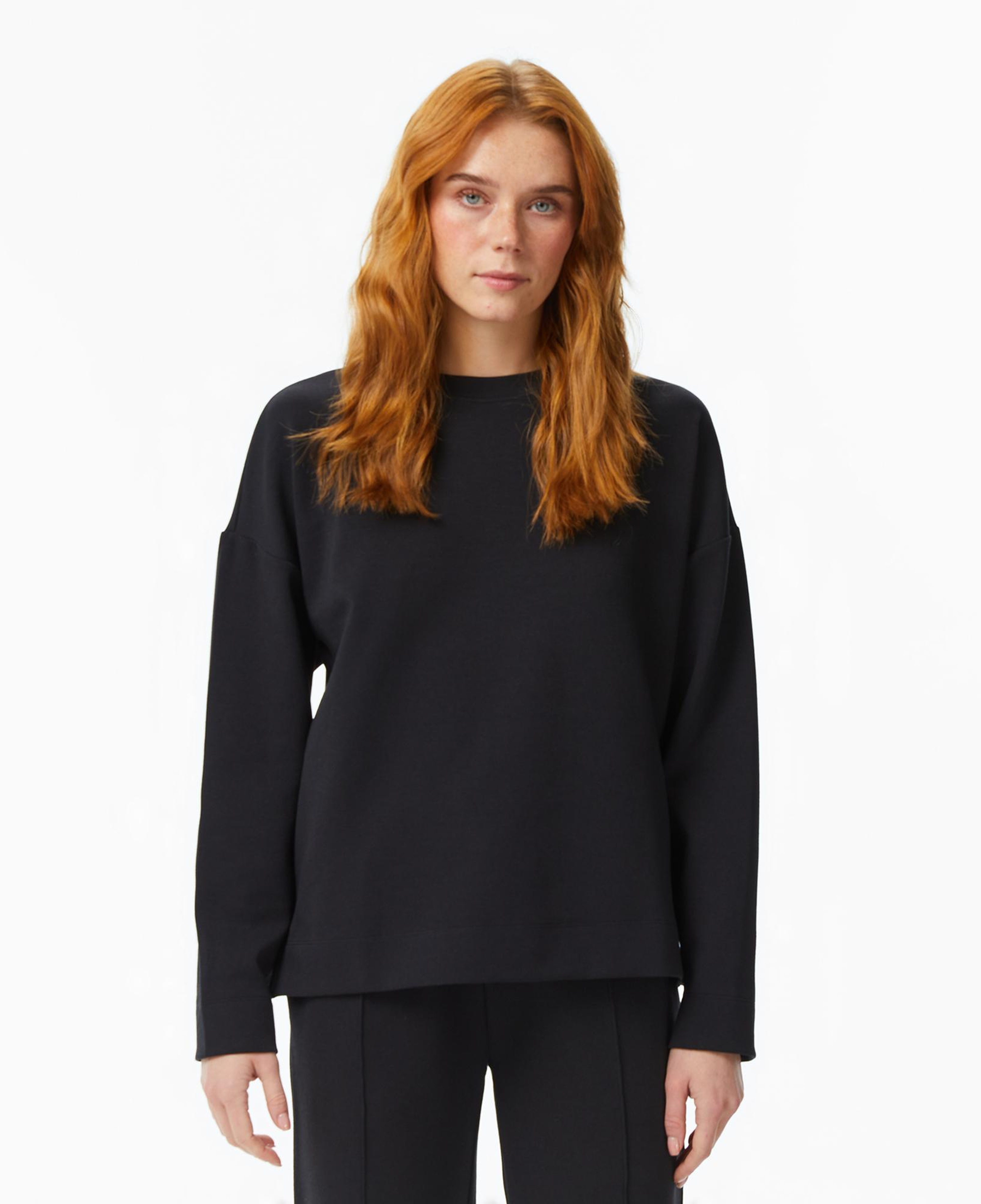 Nautica Kadın Siyah Regular Fit Sweatshirt