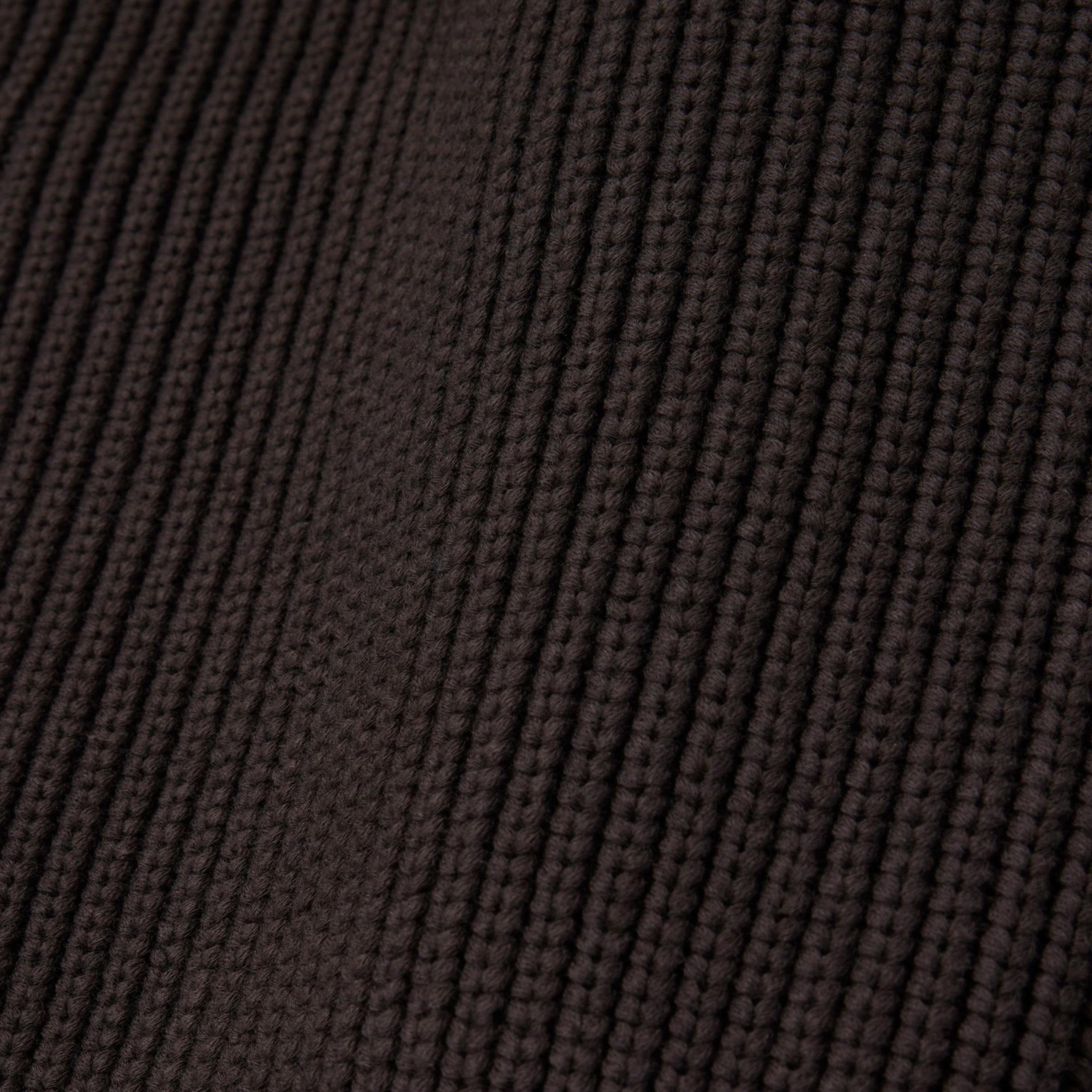 Lacoste Kadın Loose Fit Fermuarlı Kahverengi Hırka