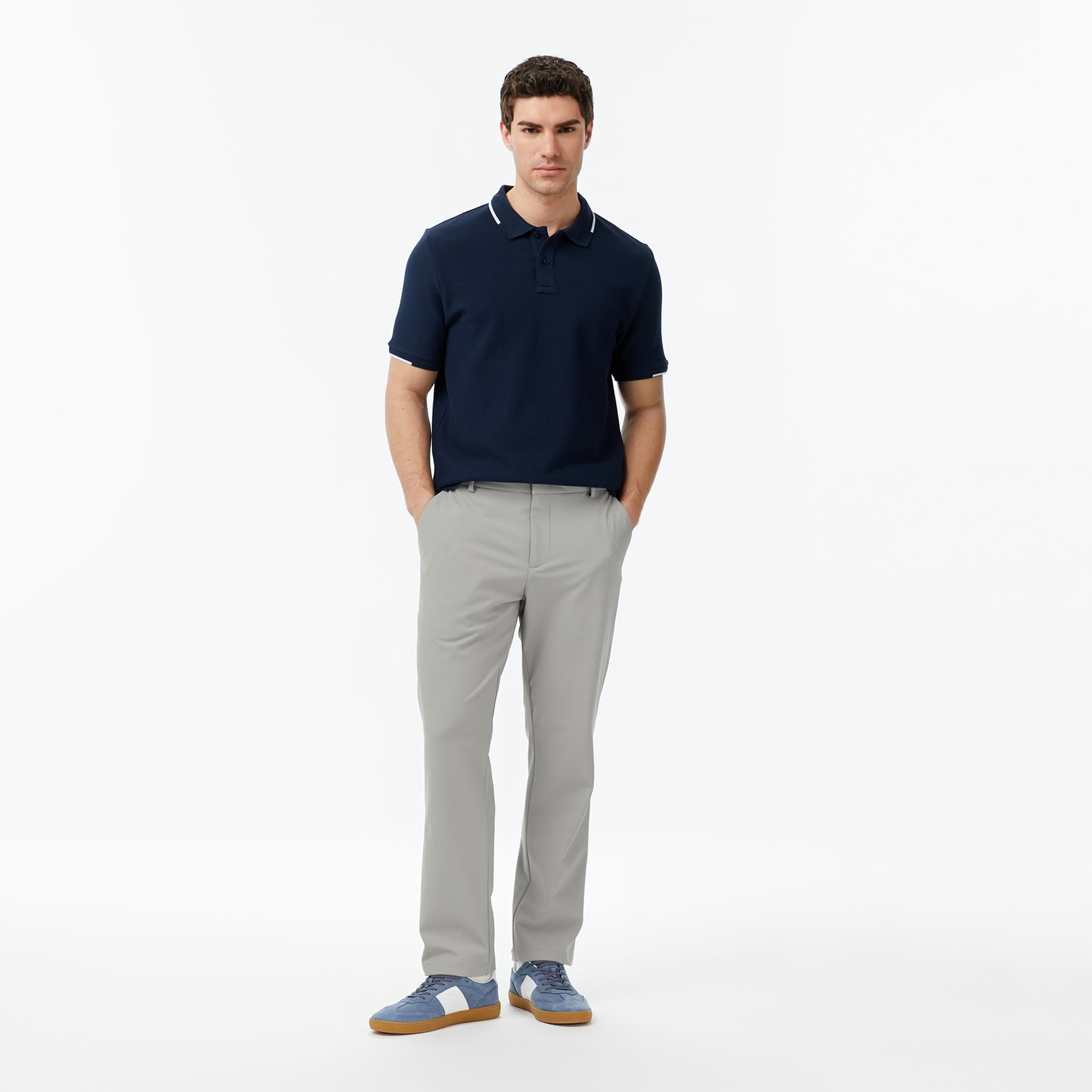 Nautica Erkek Lacivert Regular Fit Polo Yaka T-Shirt