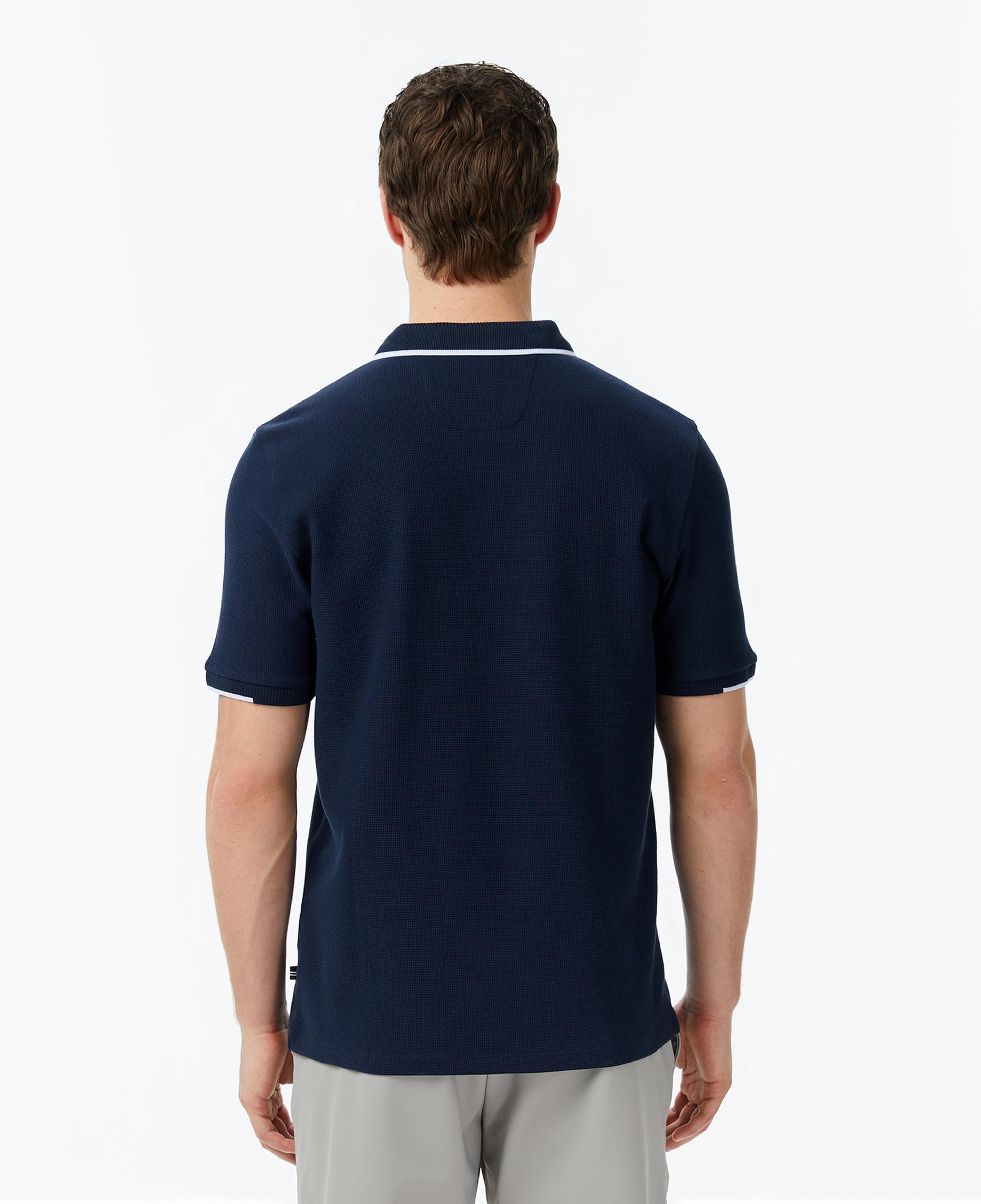 Nautica Erkek Lacivert Regular Fit Polo Yaka T-Shirt