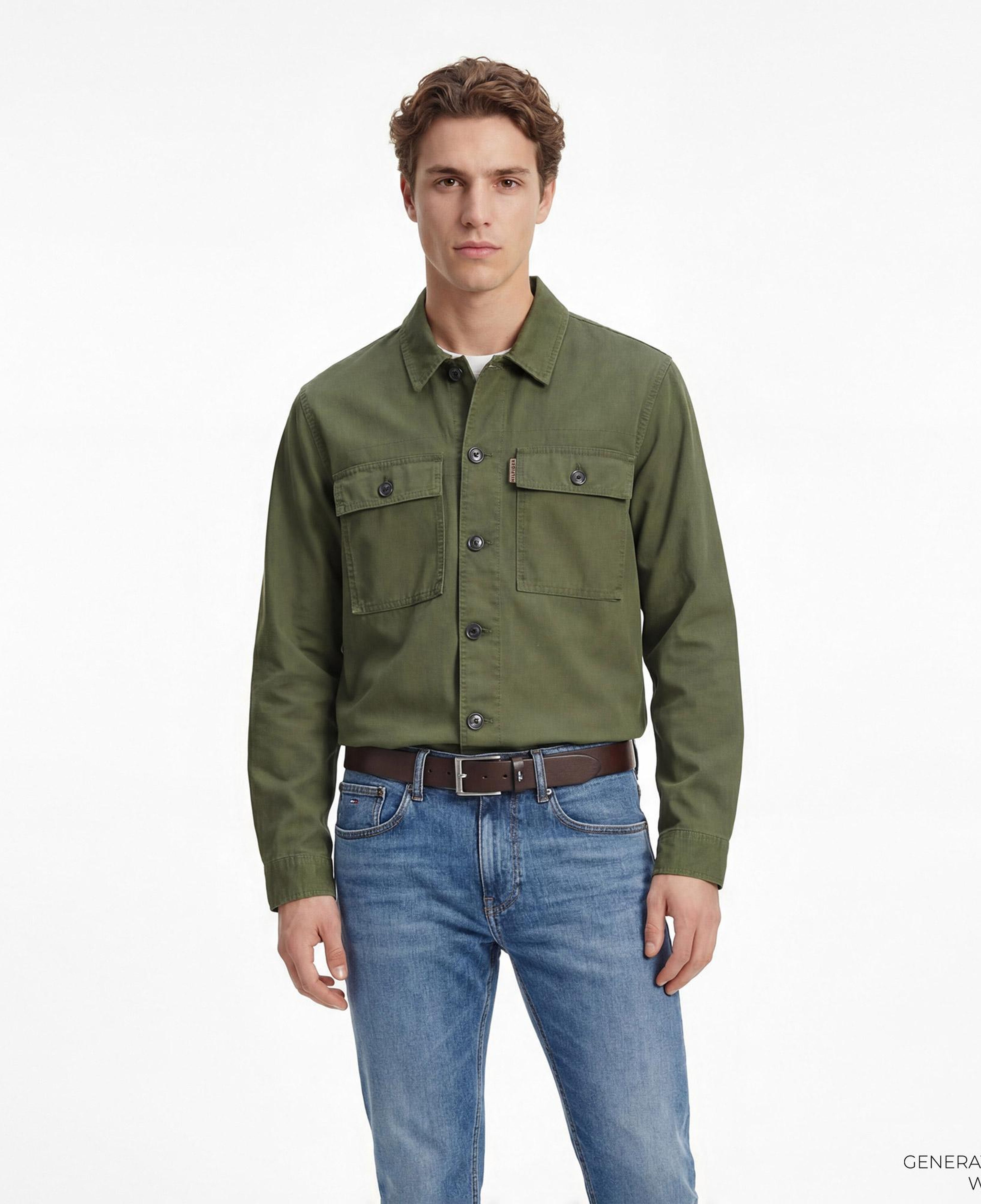 Tommy Hilfiger Wardrobe Erkek Yeşil Ceket