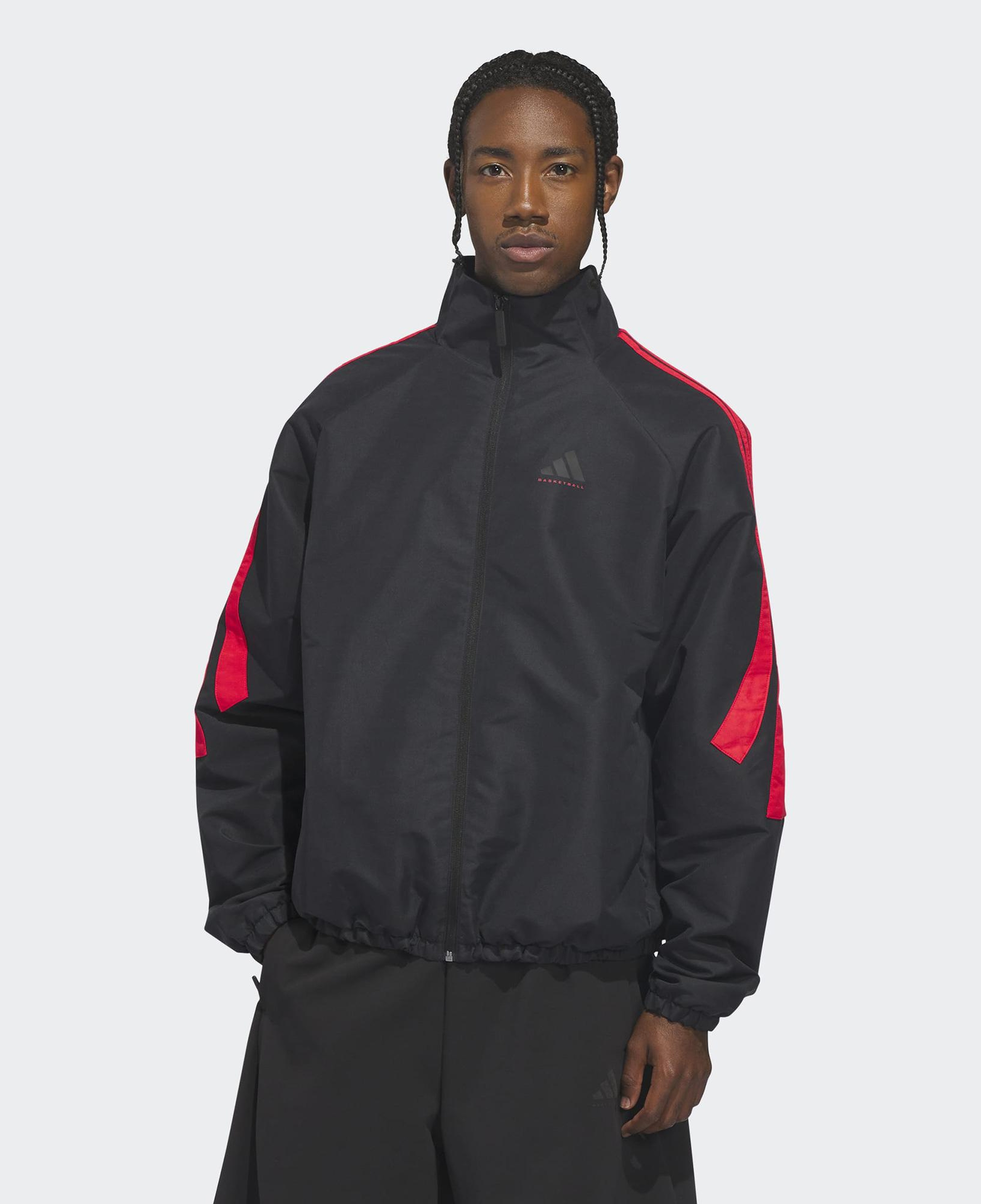 adidas Basketball Unisex Siyah Ceket