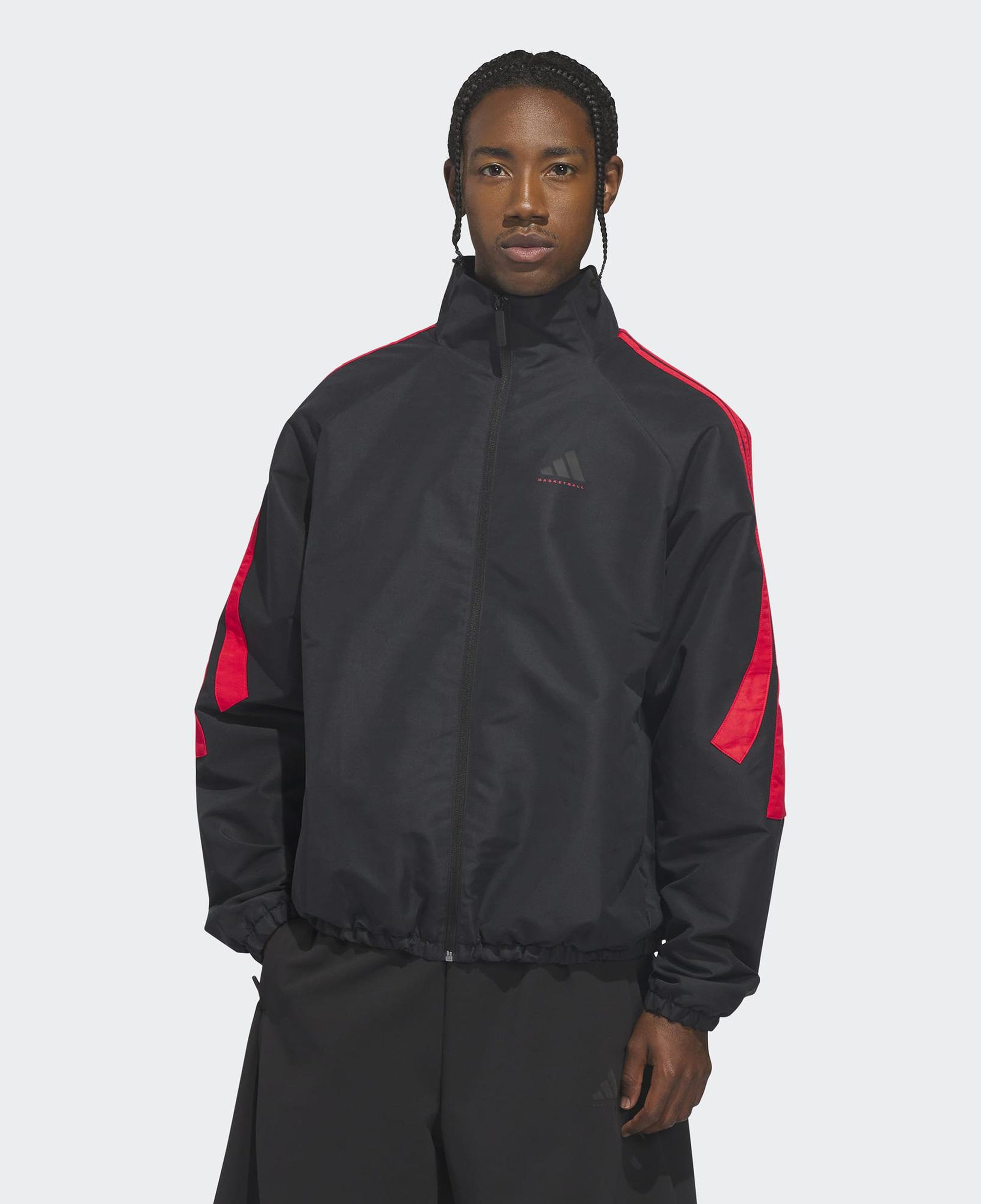 adidas Basketball Unisex Siyah Ceket