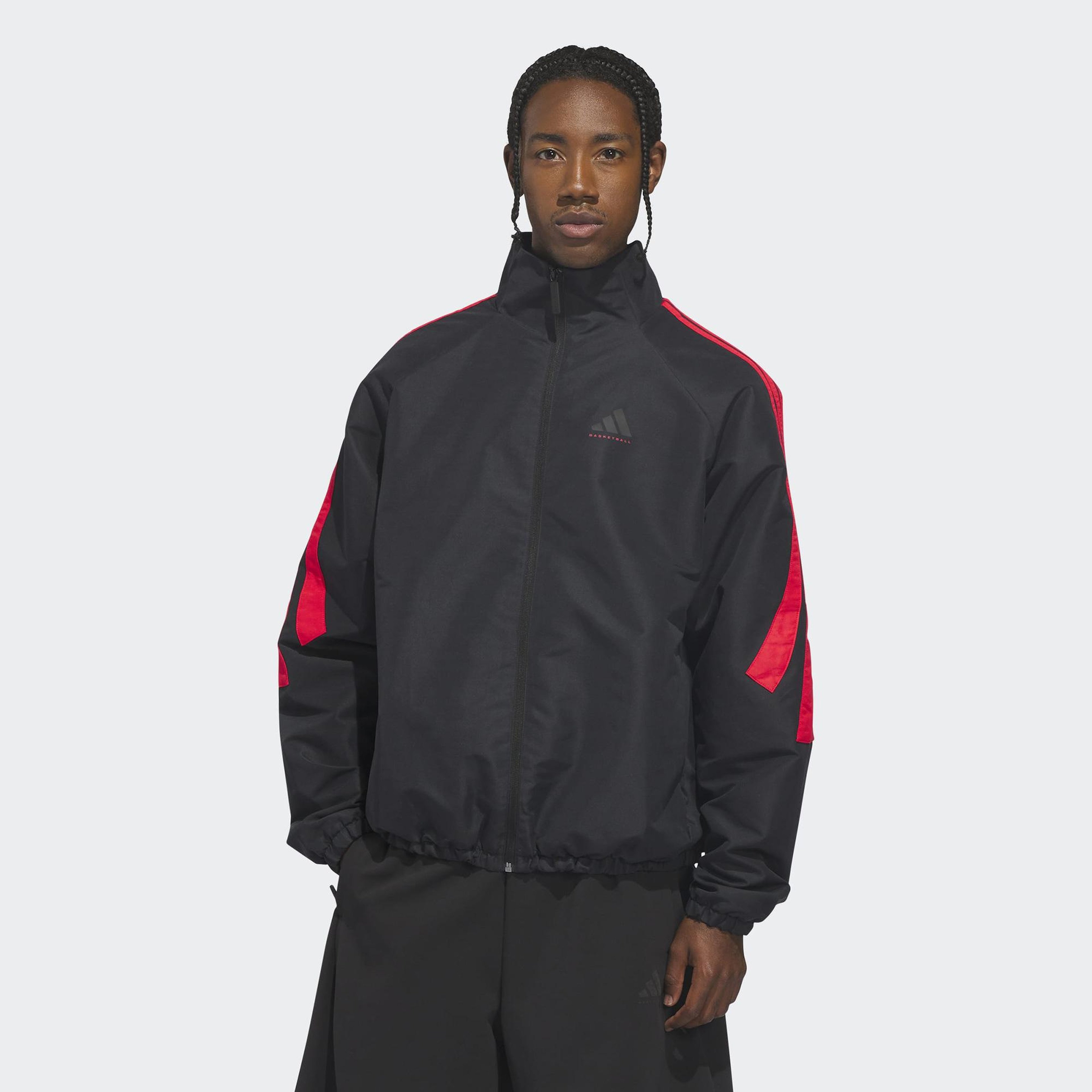 adidas Basketball Unisex Siyah Ceket