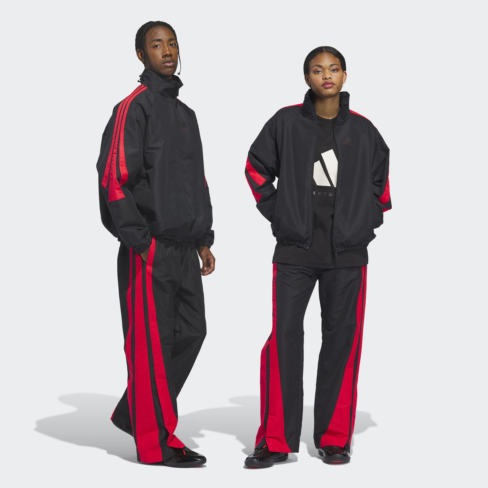 adidas Basketball Unisex Siyah Eşofman Altı