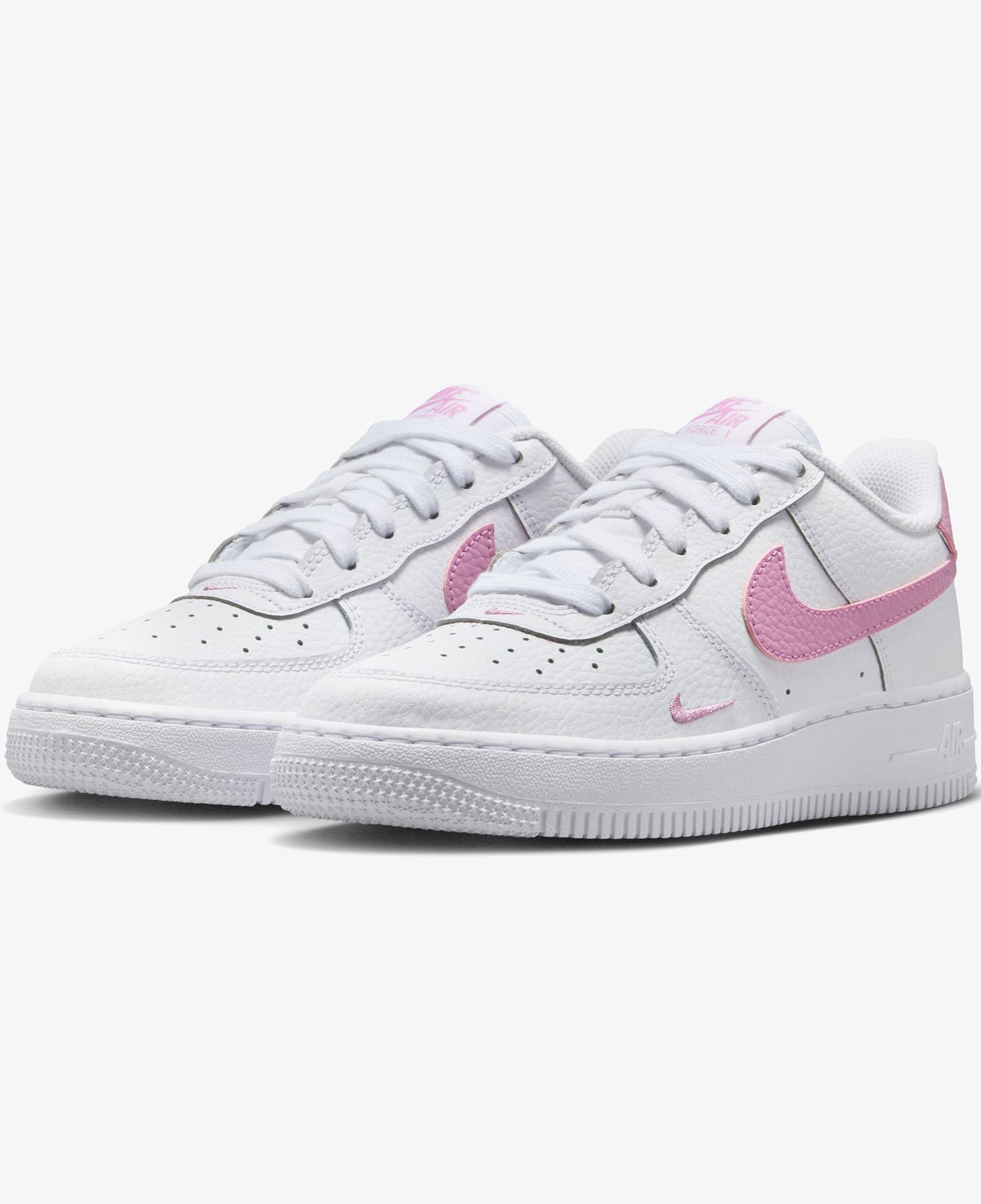 Nike Air Force 1 Beyaz/Pembe Spor Ayakkabı