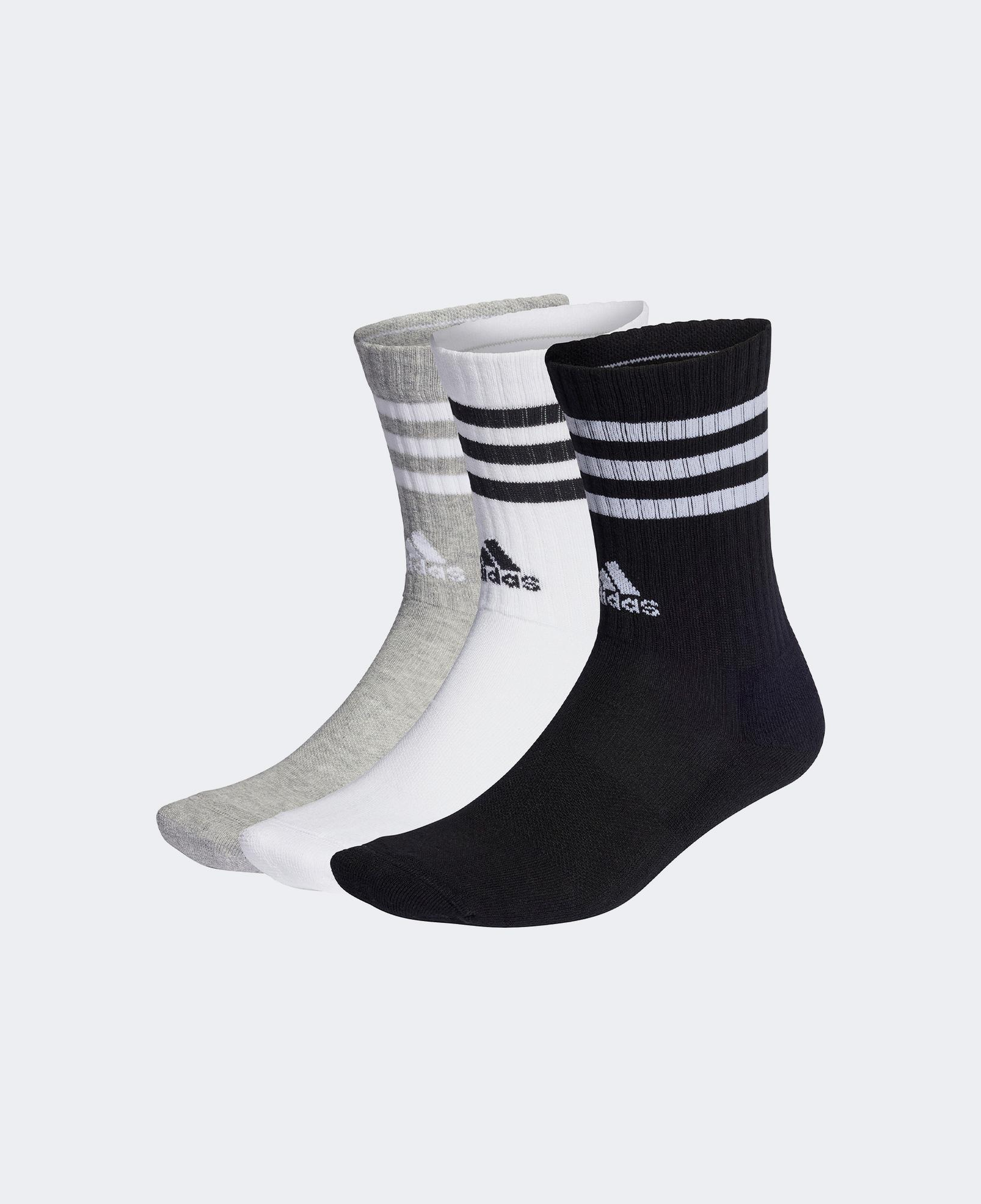 adidas 3' lü-Stripes Bilekli Unisex Renkli Çorap