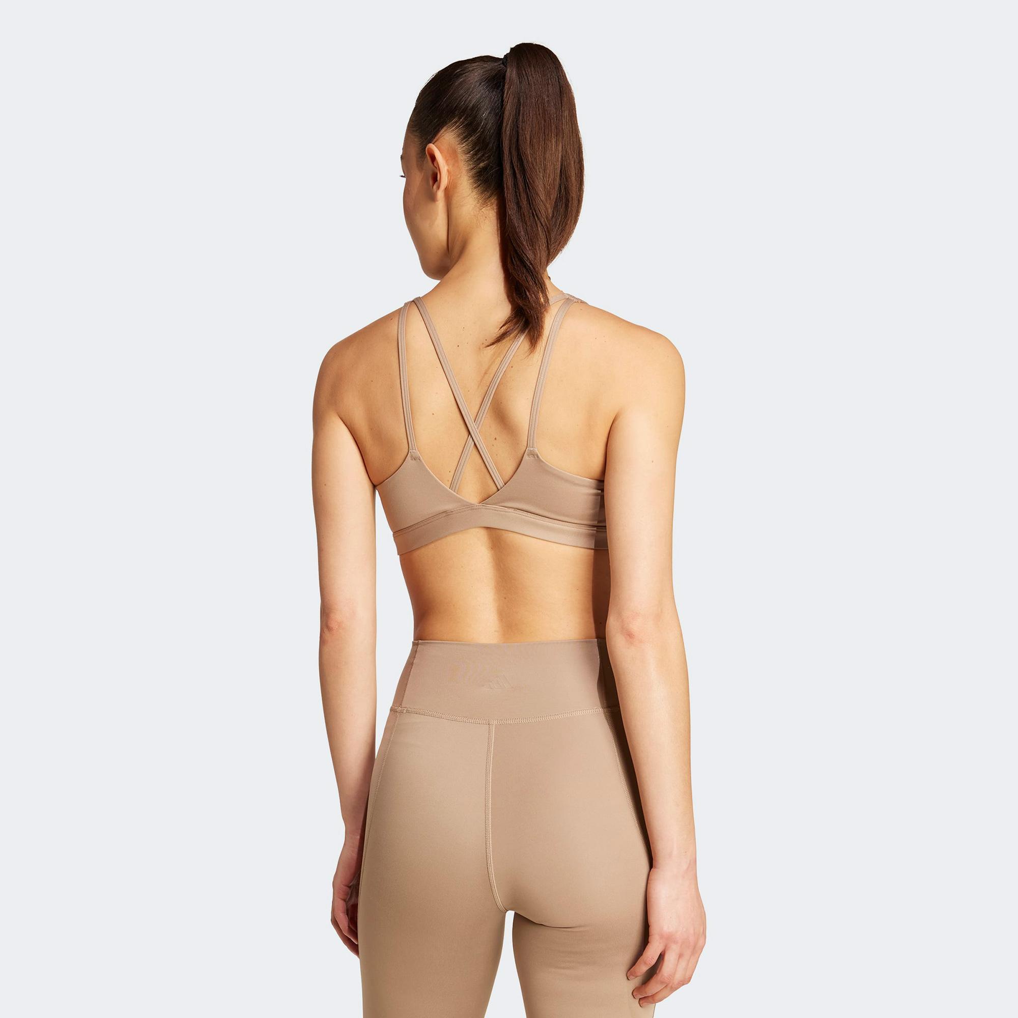 adidas All Me Essentials Kadın Bej Bra