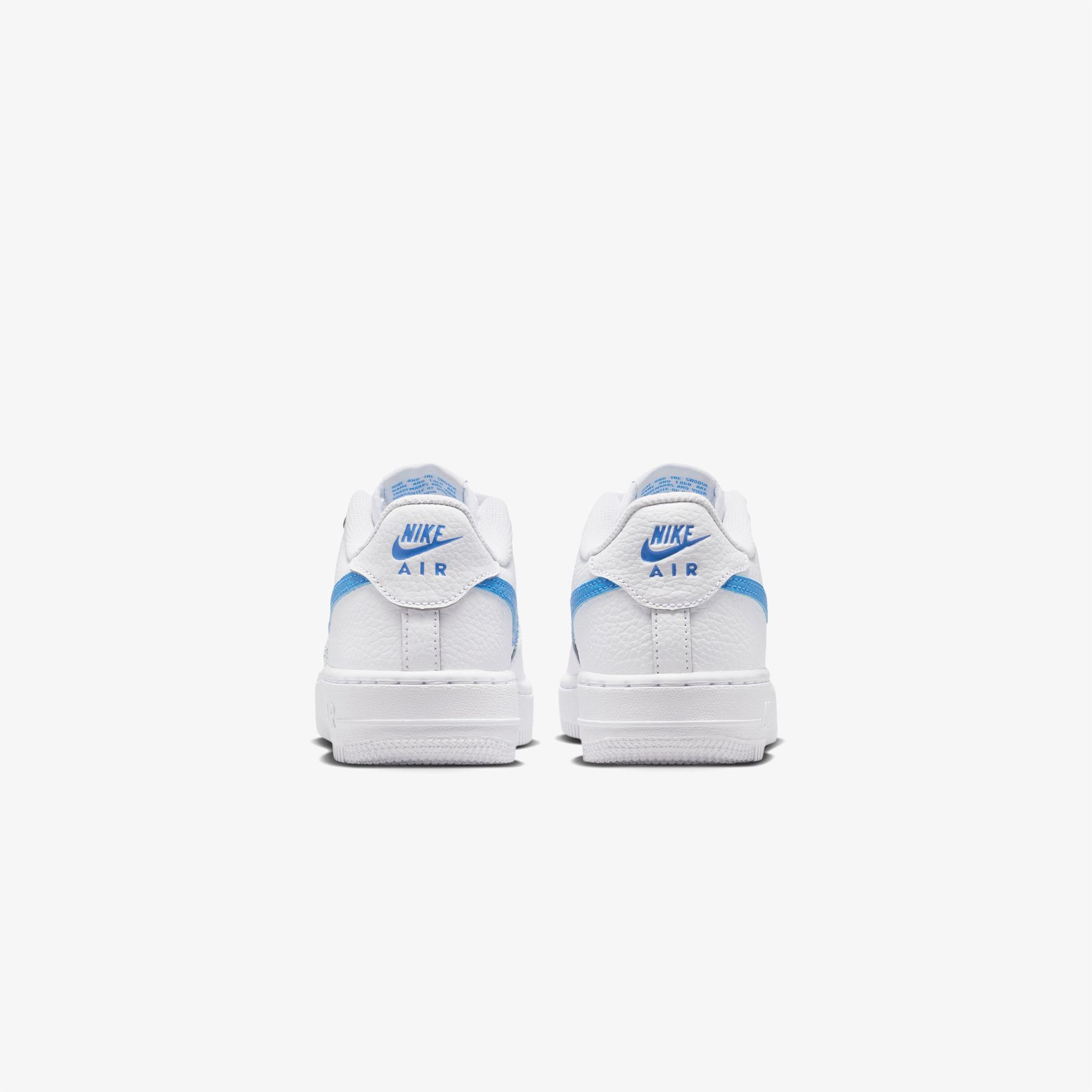 Nike Air Force 1 Beyaz/Mavi Spor Ayakkabı