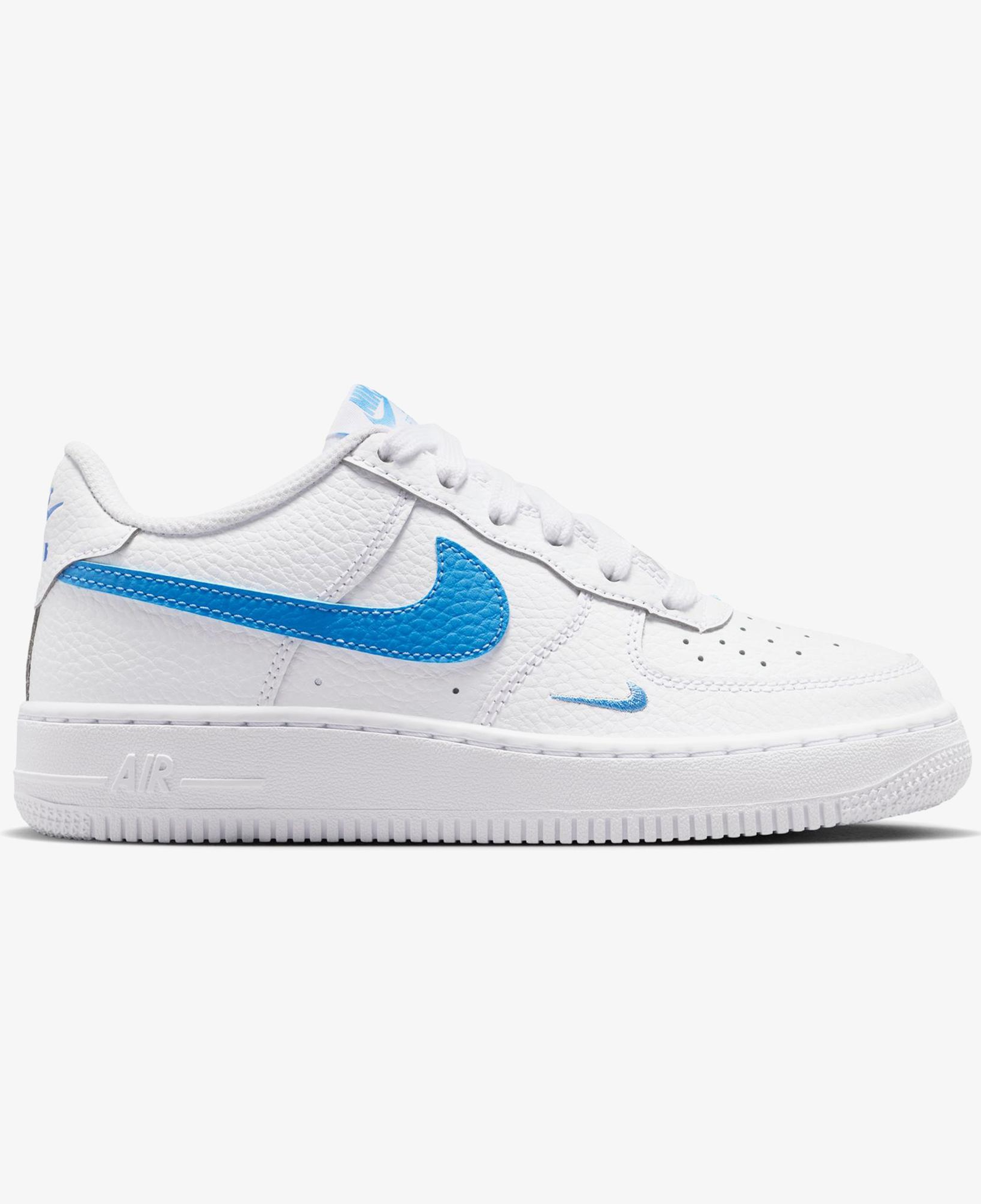 Nike Air Force 1 Beyaz/Mavi Spor Ayakkabı