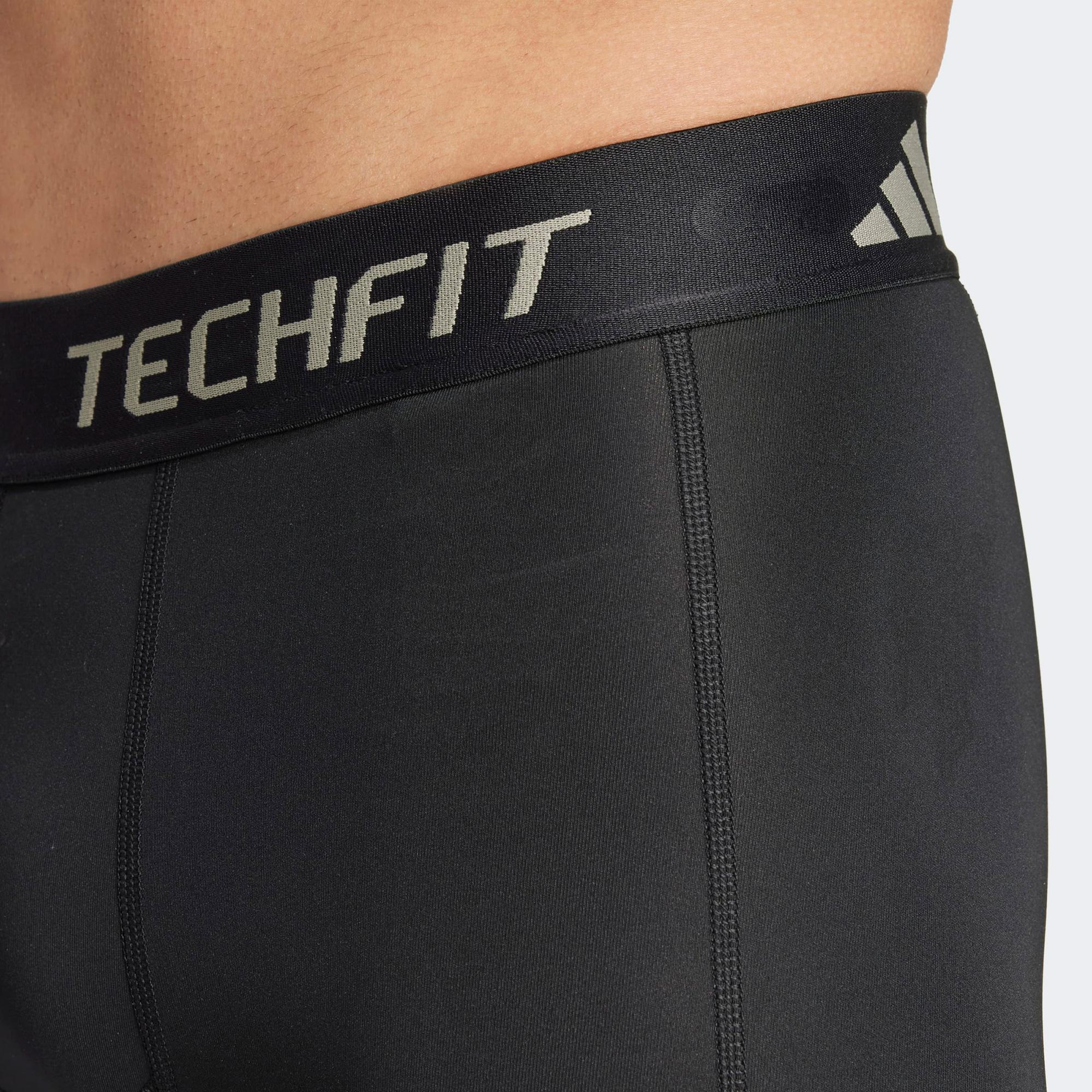 adidas Techfit Compression Training Erkek Siyah Kısa Tayt